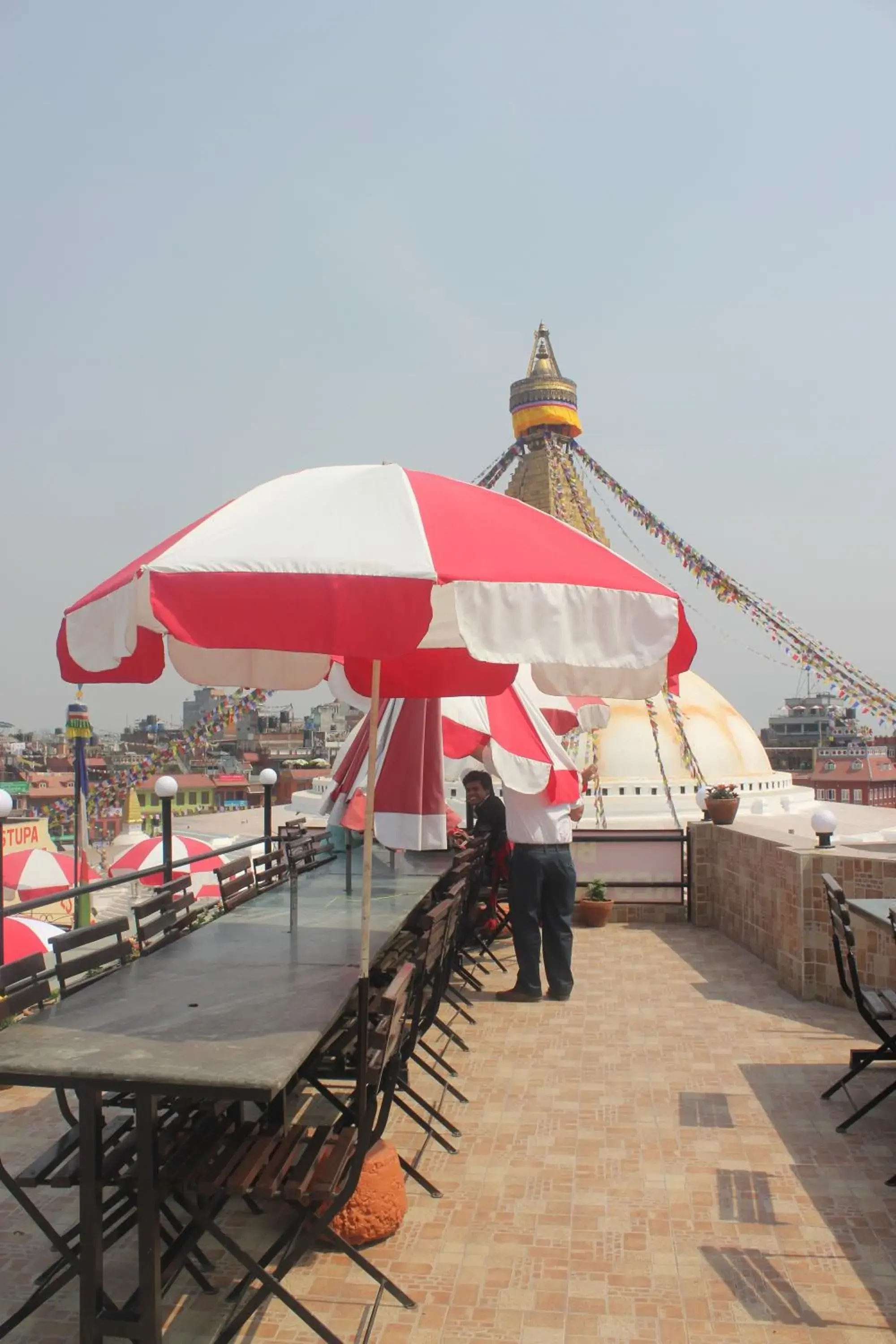 Restaurant/places to eat in Boudha Stupa View Guest House Restaurant/places to eat in Boudha Stupa View Guest House