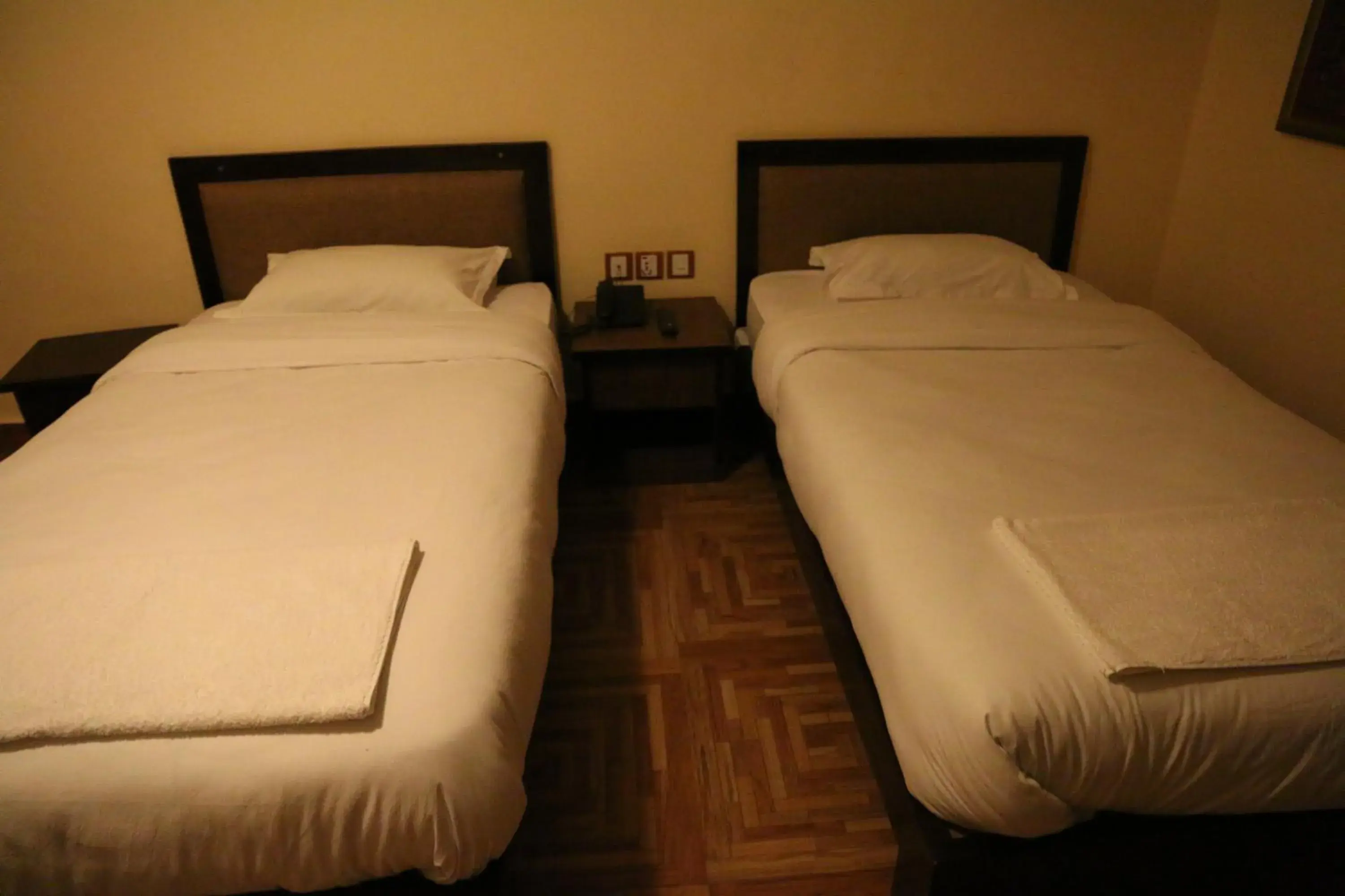 Bed in Boudha Stupa View Guest House Bed in Boudha Stupa View Guest House