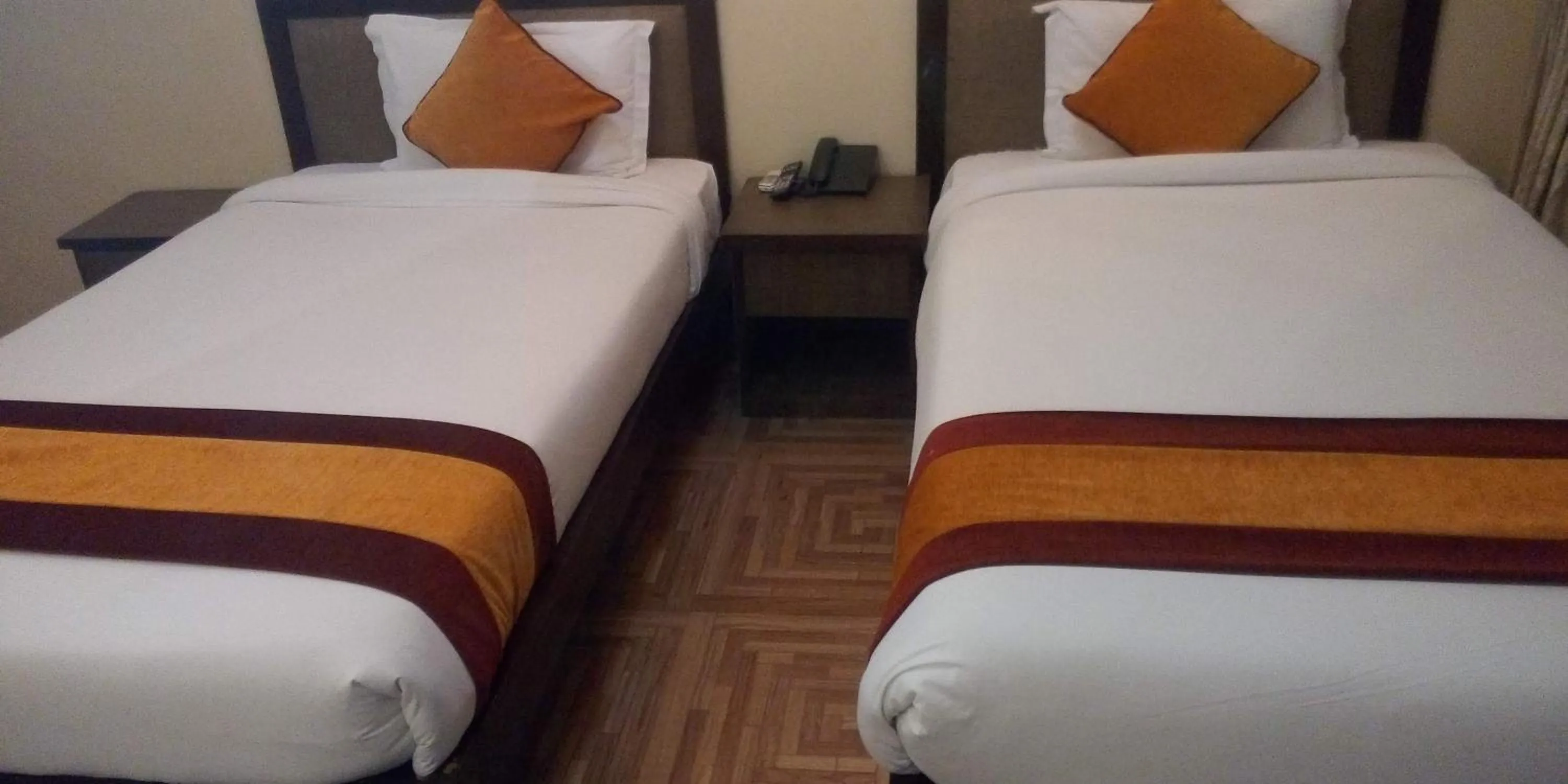 Bedroom, Bed in Boudha Stupa View Guest House