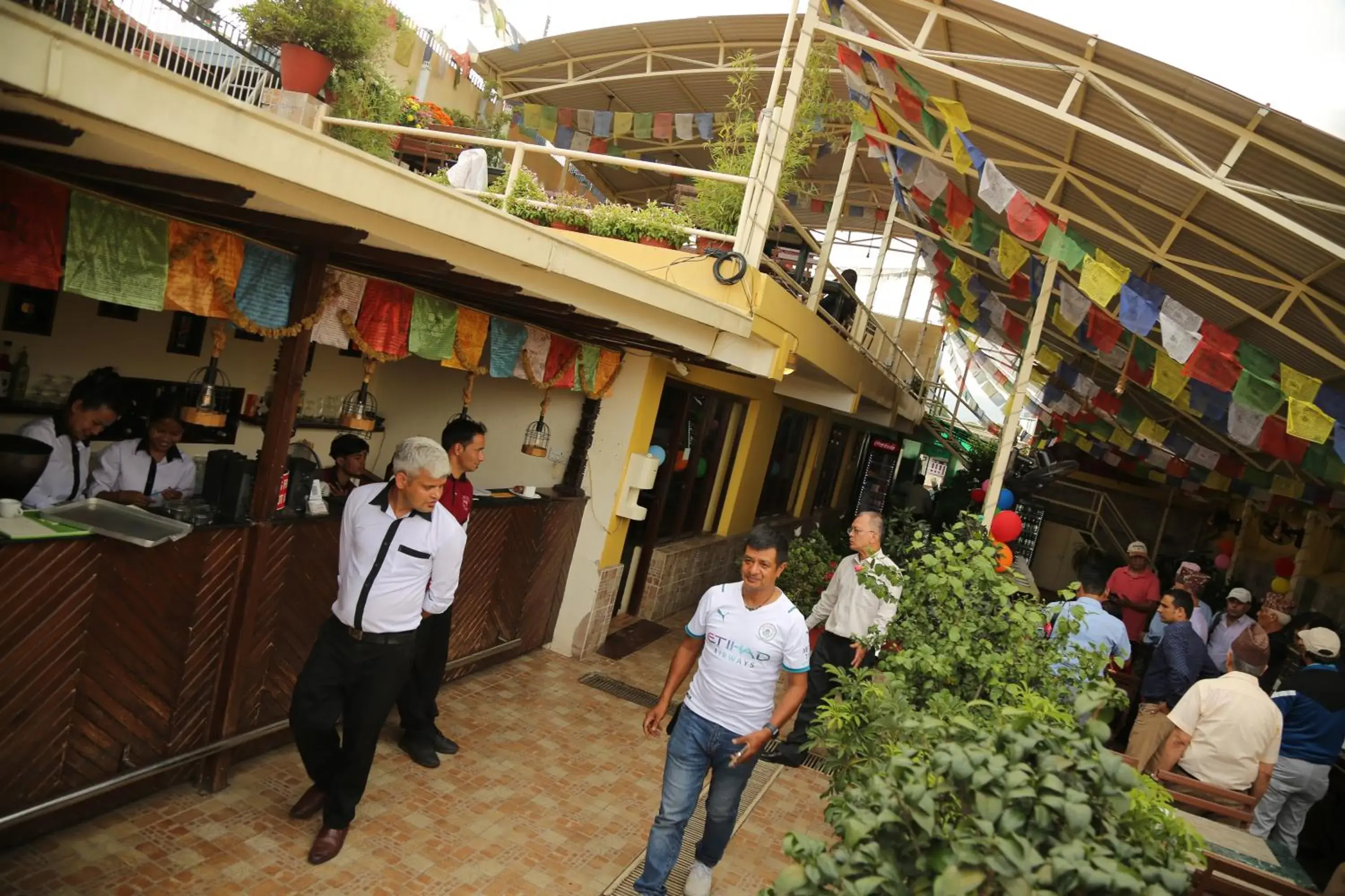 Restaurant/places to eat in Boudha Stupa View Guest House Restaurant/places to eat in Boudha Stupa View Guest House