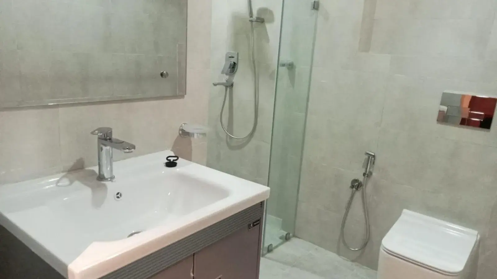 Toilet in Boudha Stupa View Guest House Toilet in Boudha Stupa View Guest House