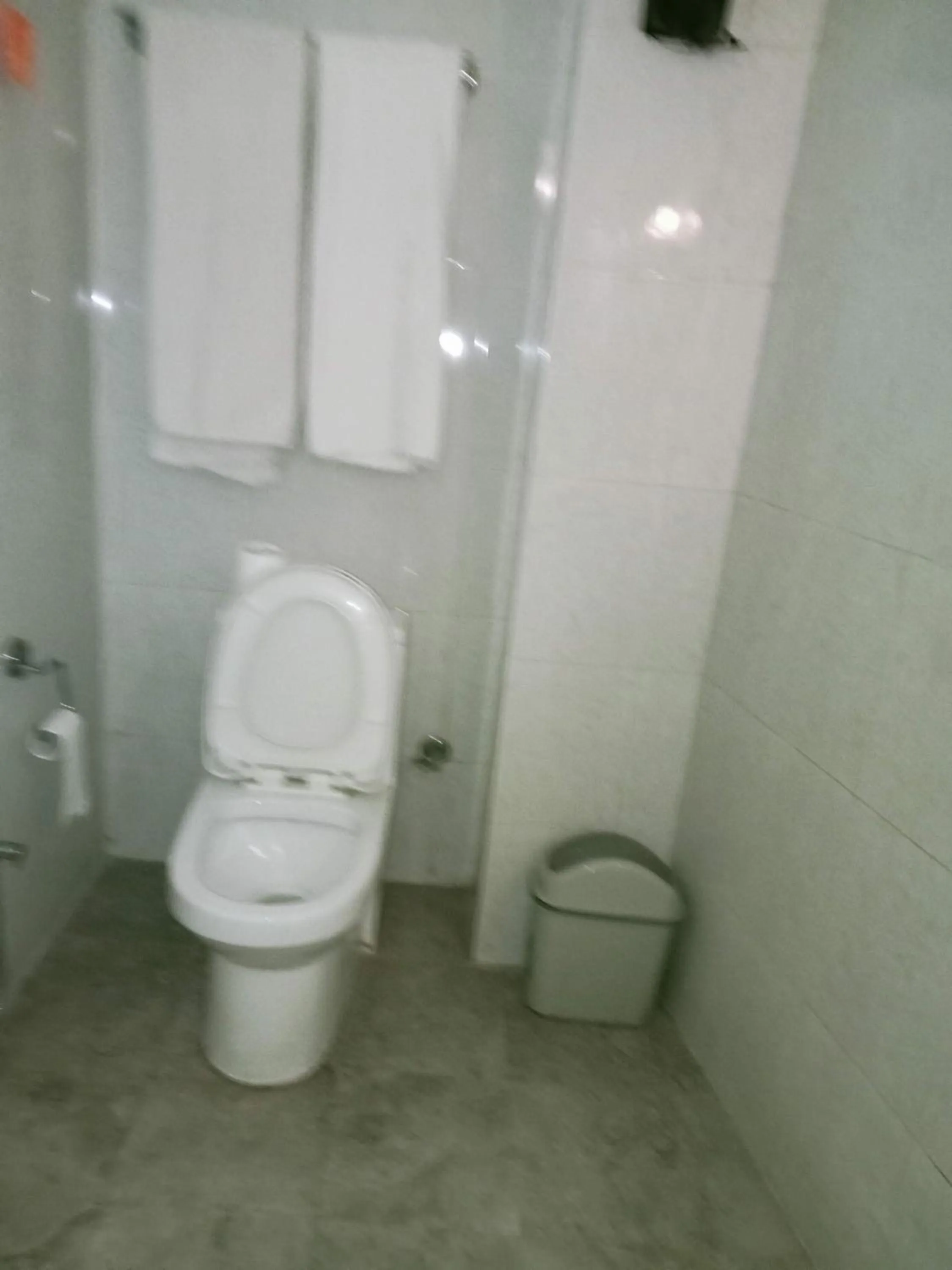Toilet in Boudha Stupa View Guest House