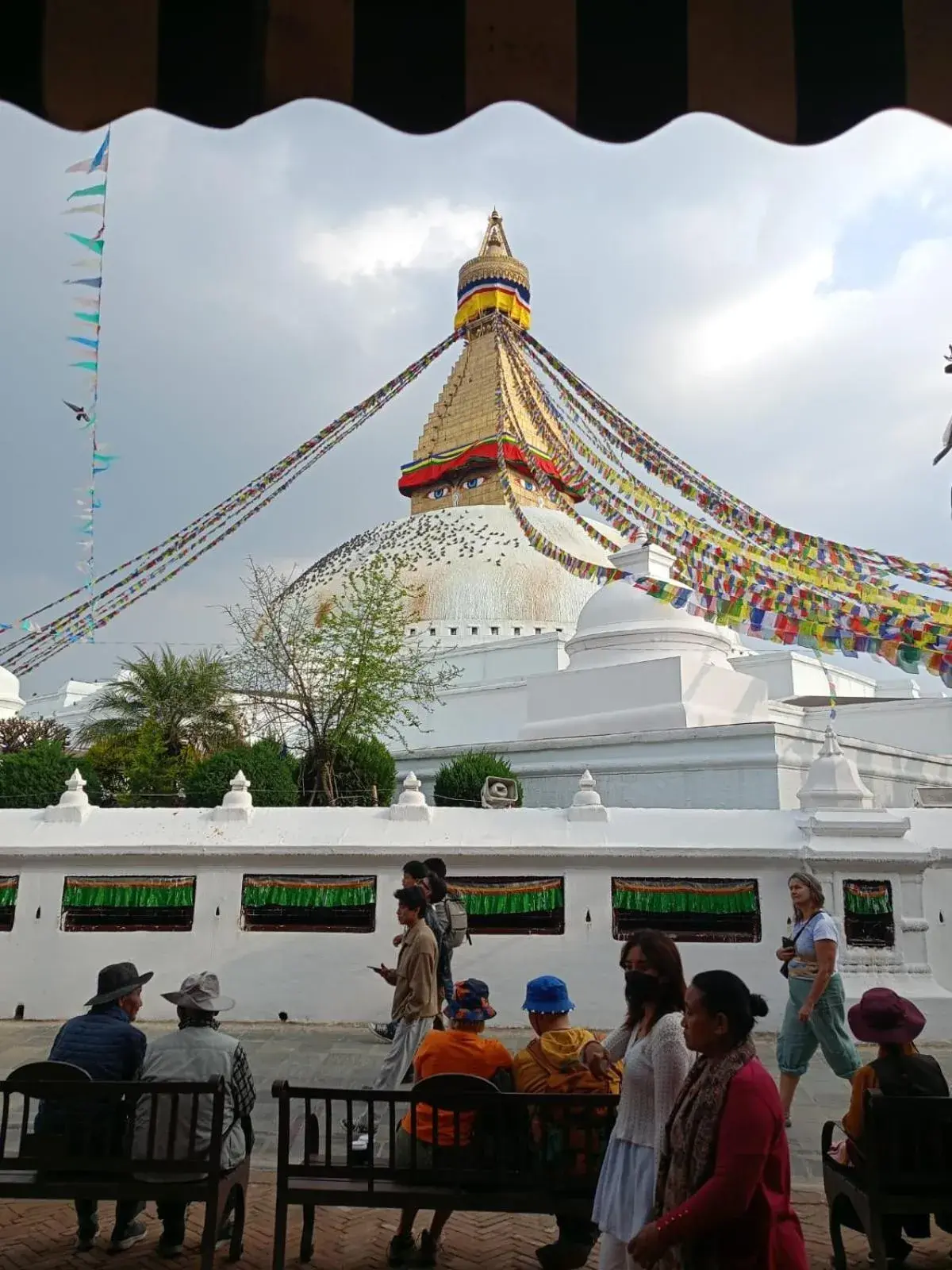 View (from property/room) in Boudha Stupa View Guest House View (from property/room) in Boudha Stupa View Guest House