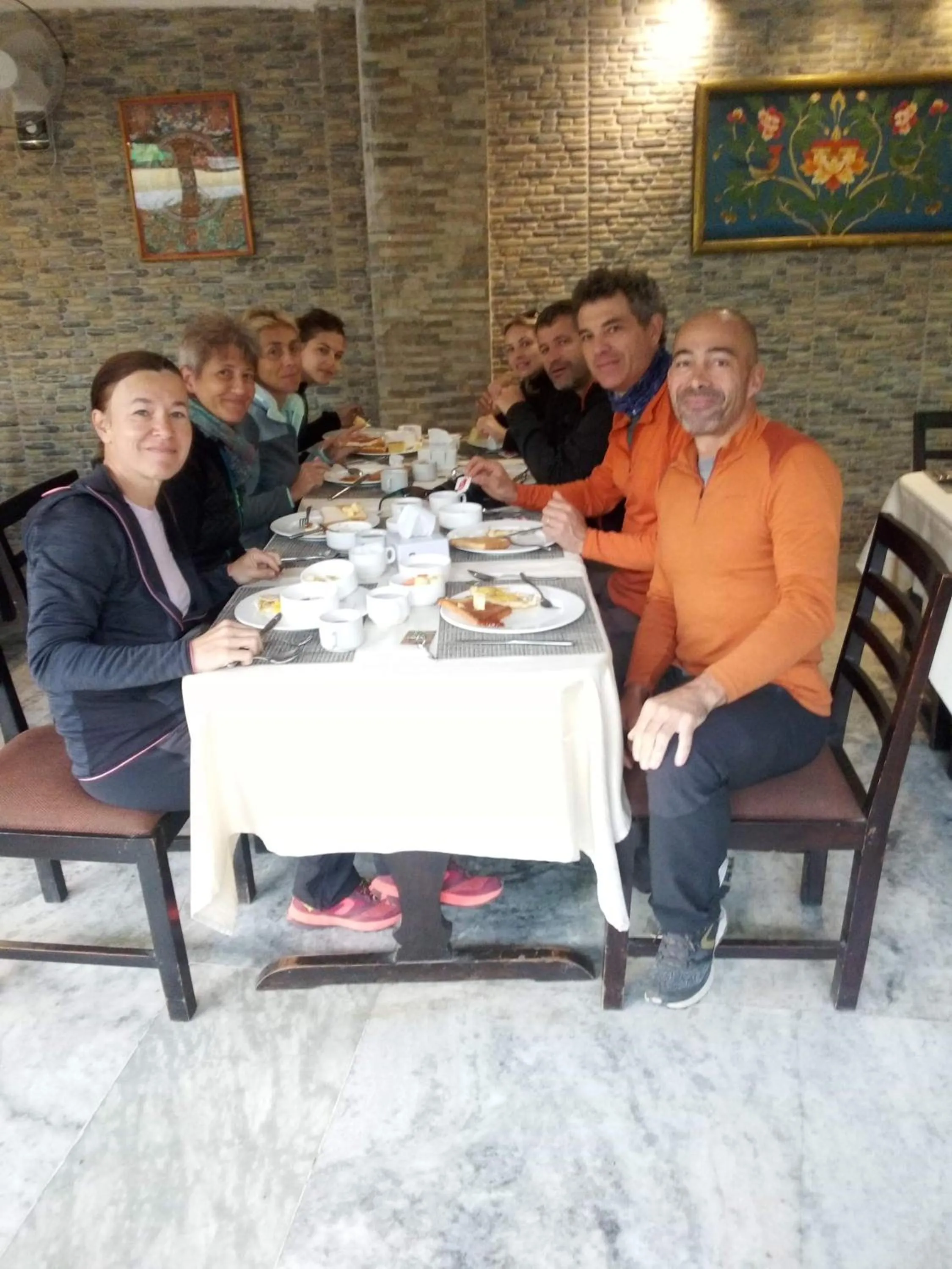 Breakfast in Boudha Stupa View Guest House