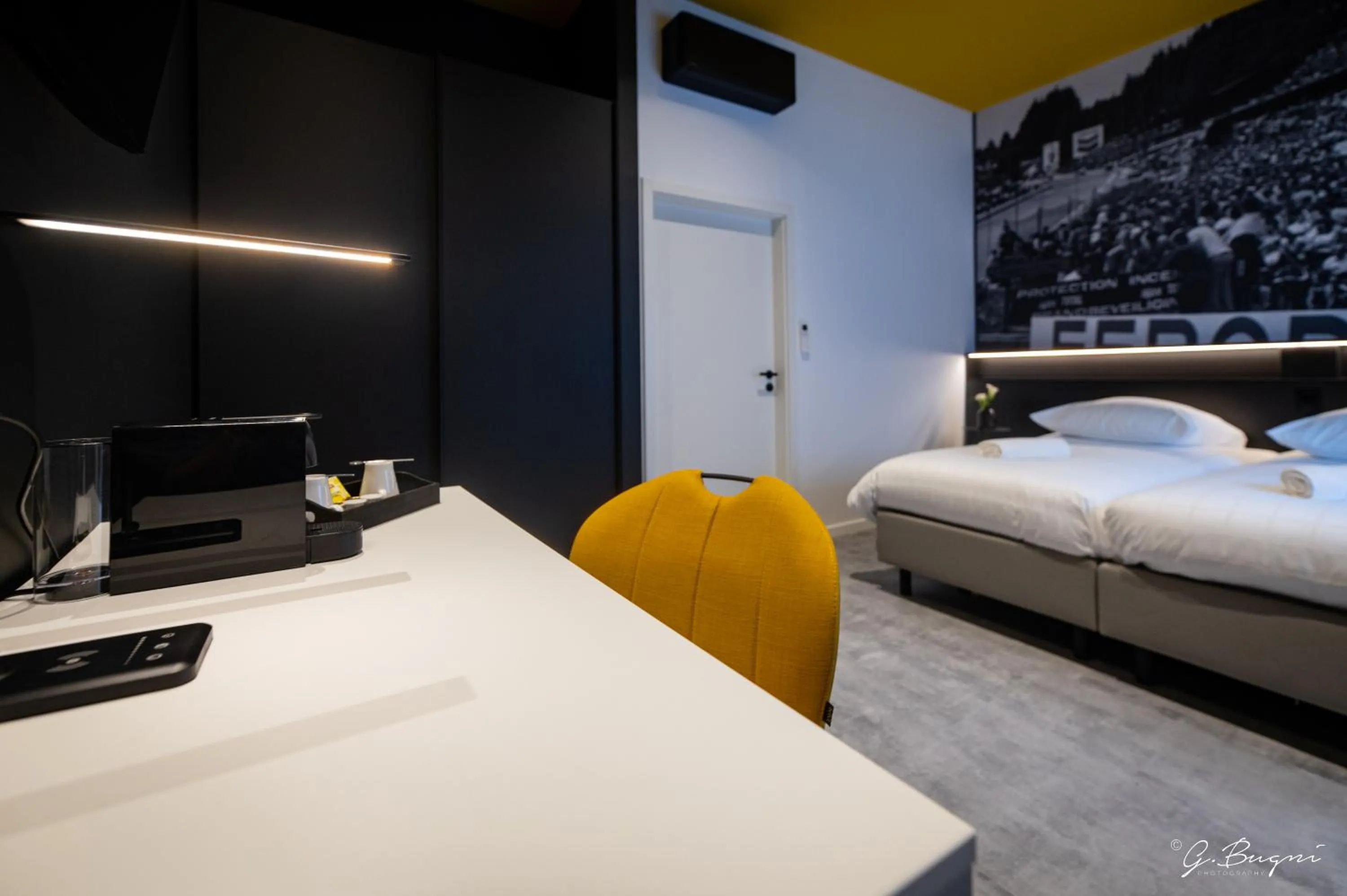 Double Room with Thermal Bath Access - single occupancy in Les Thermes de Spa by La Cour de la Reine Hôtel, Suites & accès gratuit au centre thermal