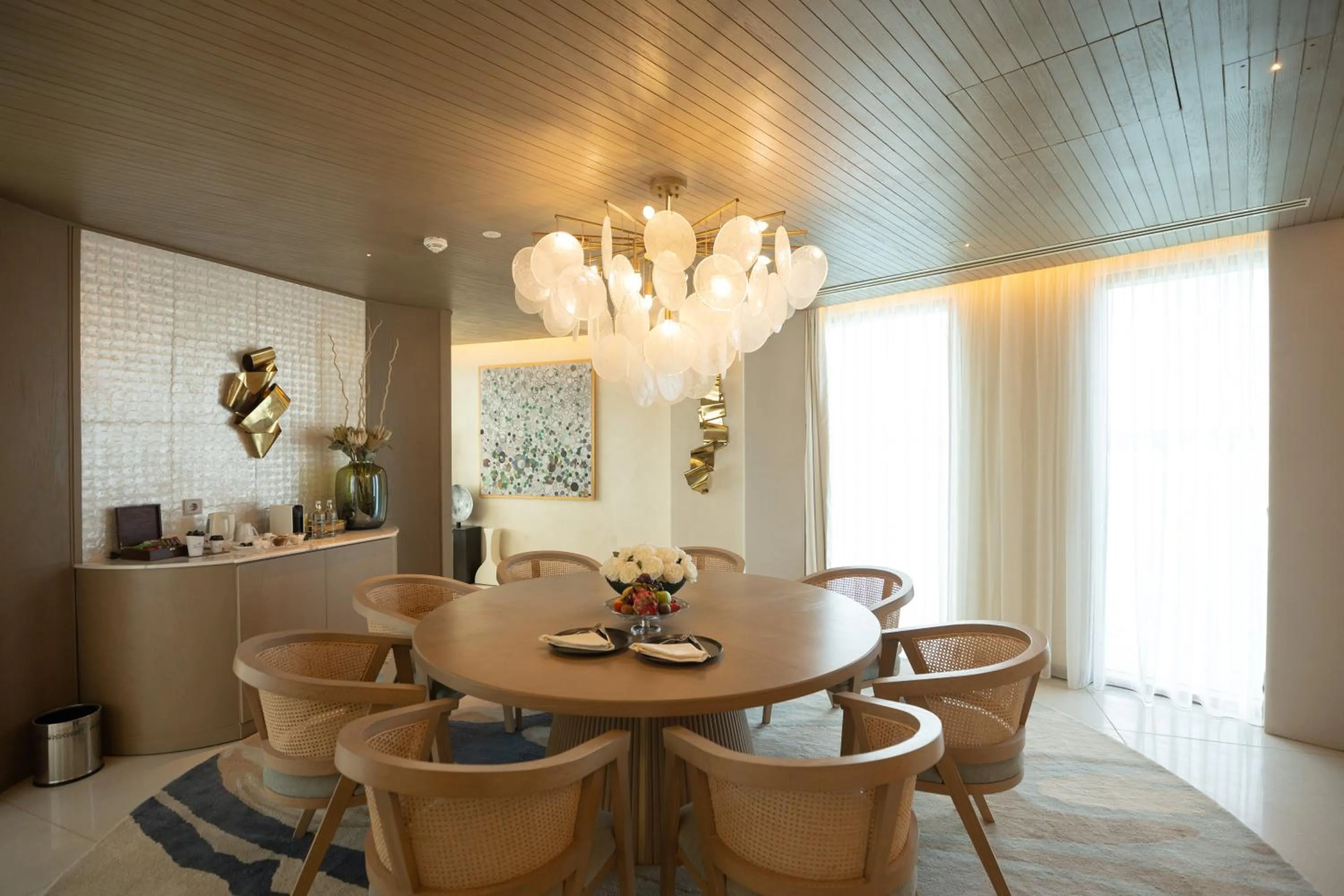 Dining area in Tawila Island Resort