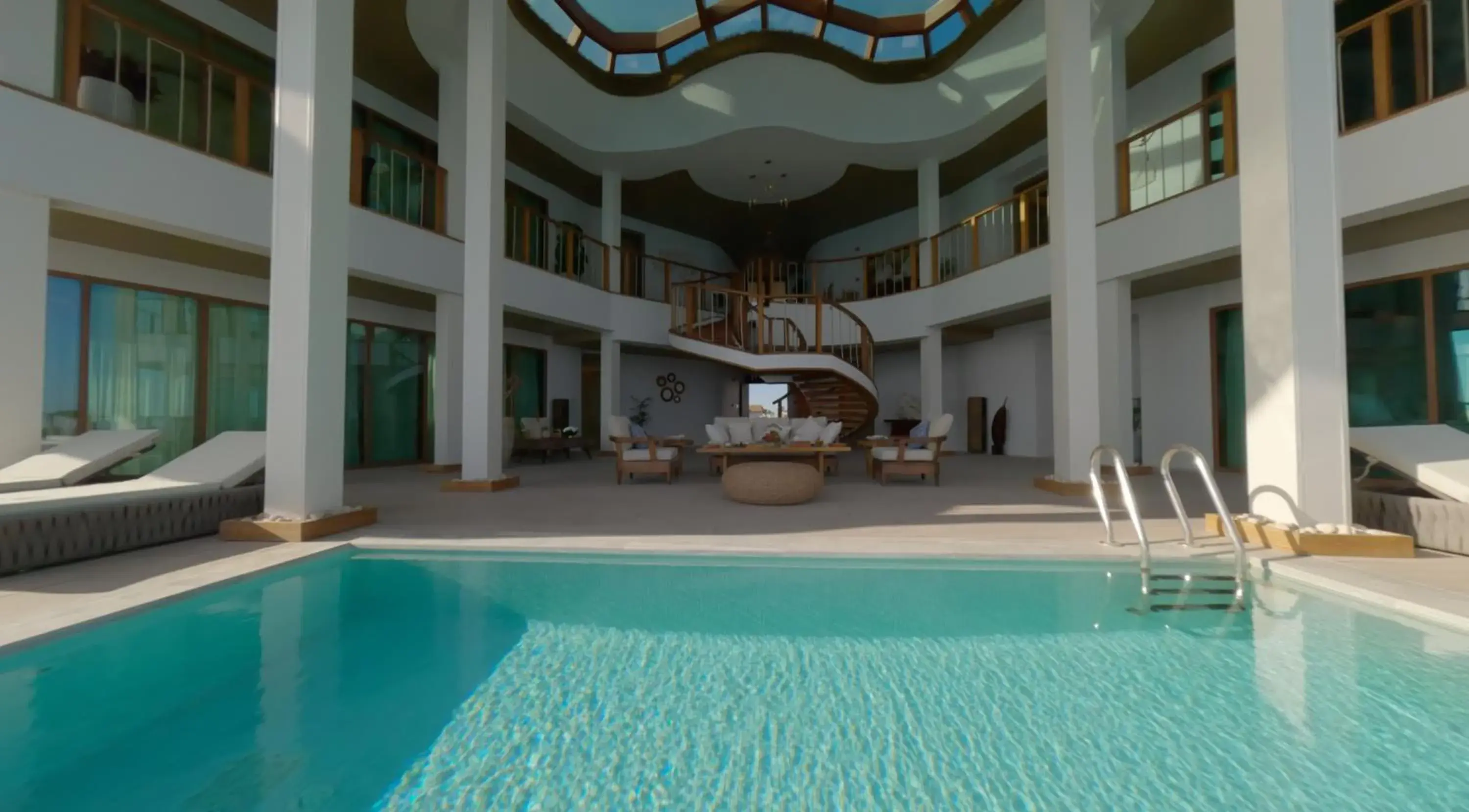 Swimming pool in Tawila Island Resort Swimming pool in Tawila Island Resort