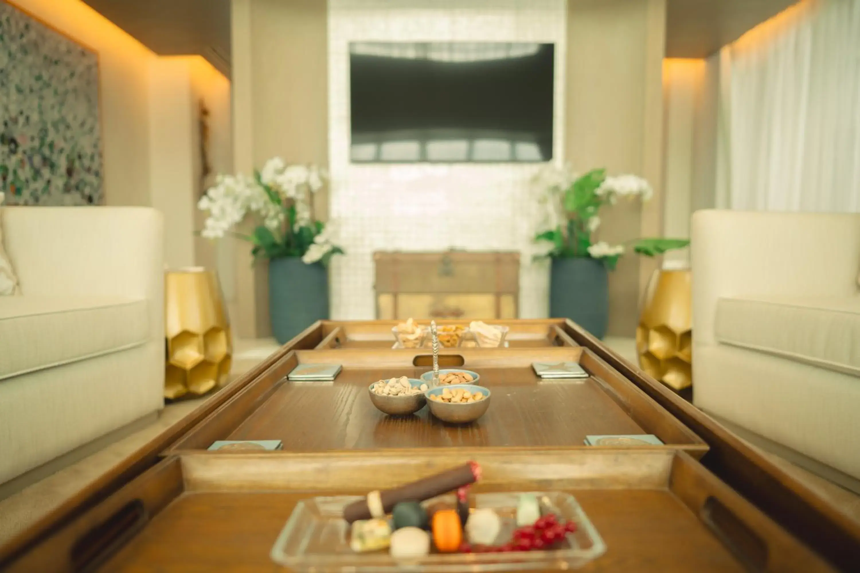 Living room in Tawila Island Resort Living room in Tawila Island Resort