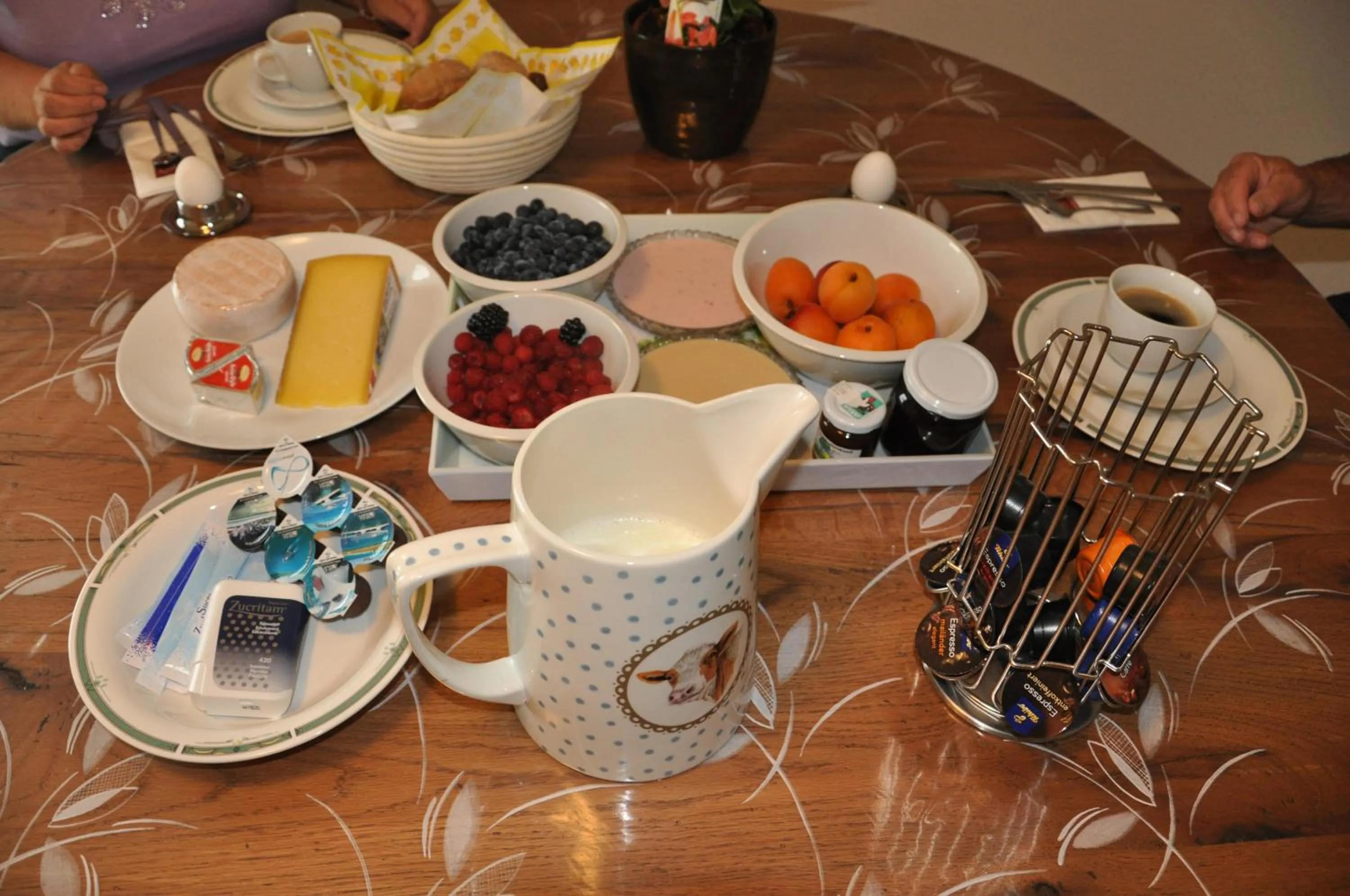 Food close-up in Hirschfarm, Goldau