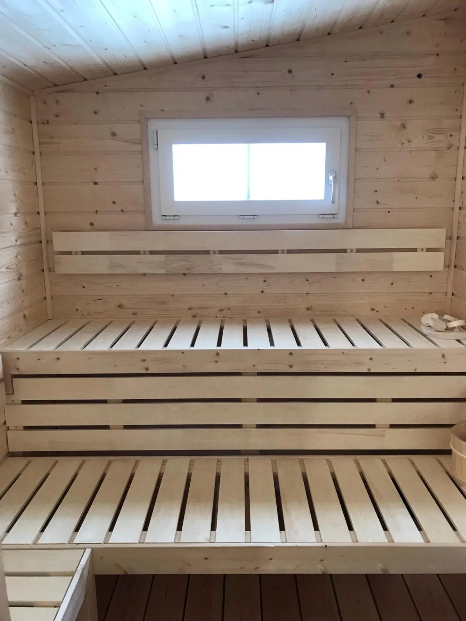 Sauna in Hirschfarm, Goldau