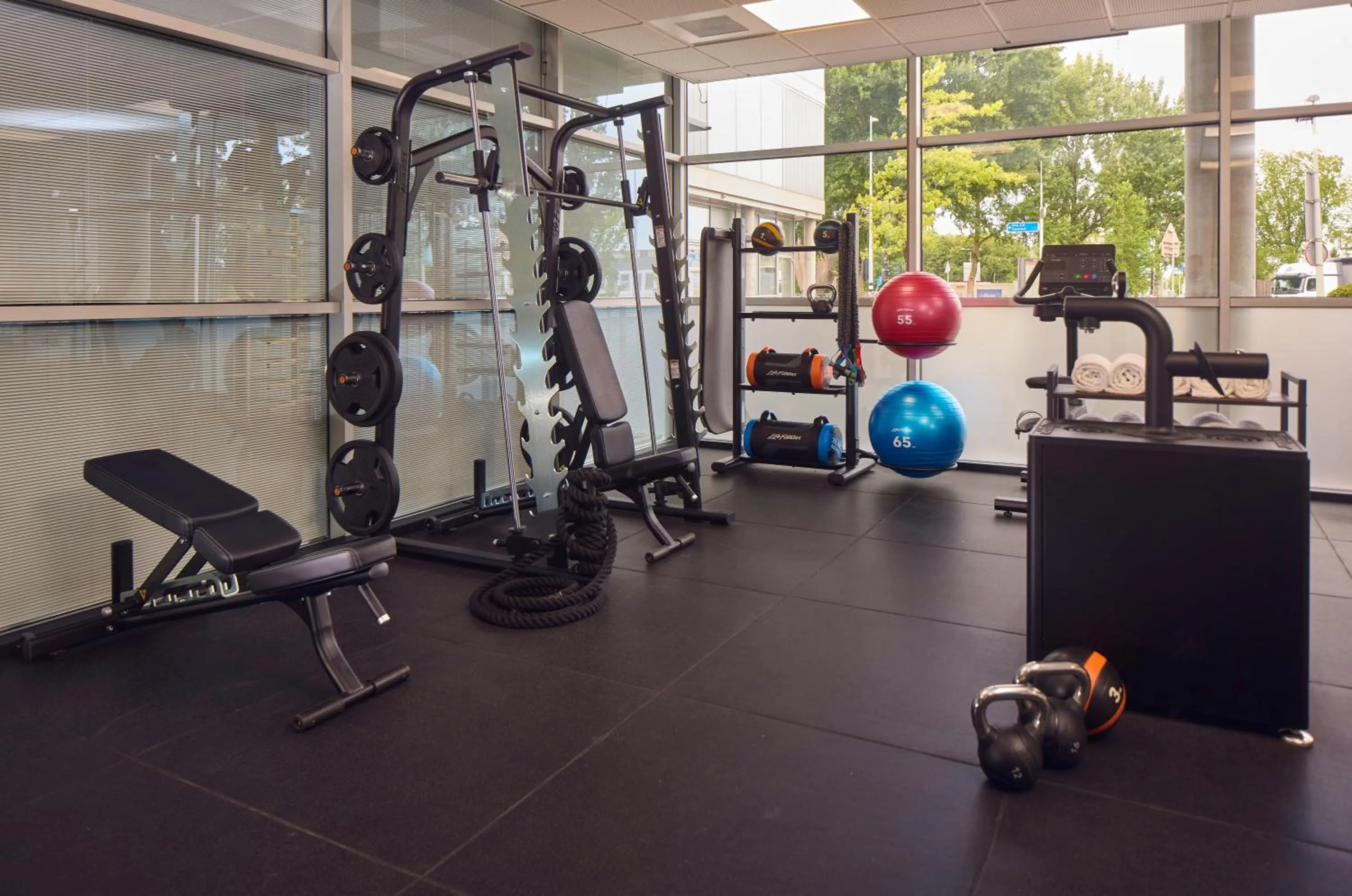 Fitness centre/facilities in WestCord Art Hotel Amsterdam 4 stars