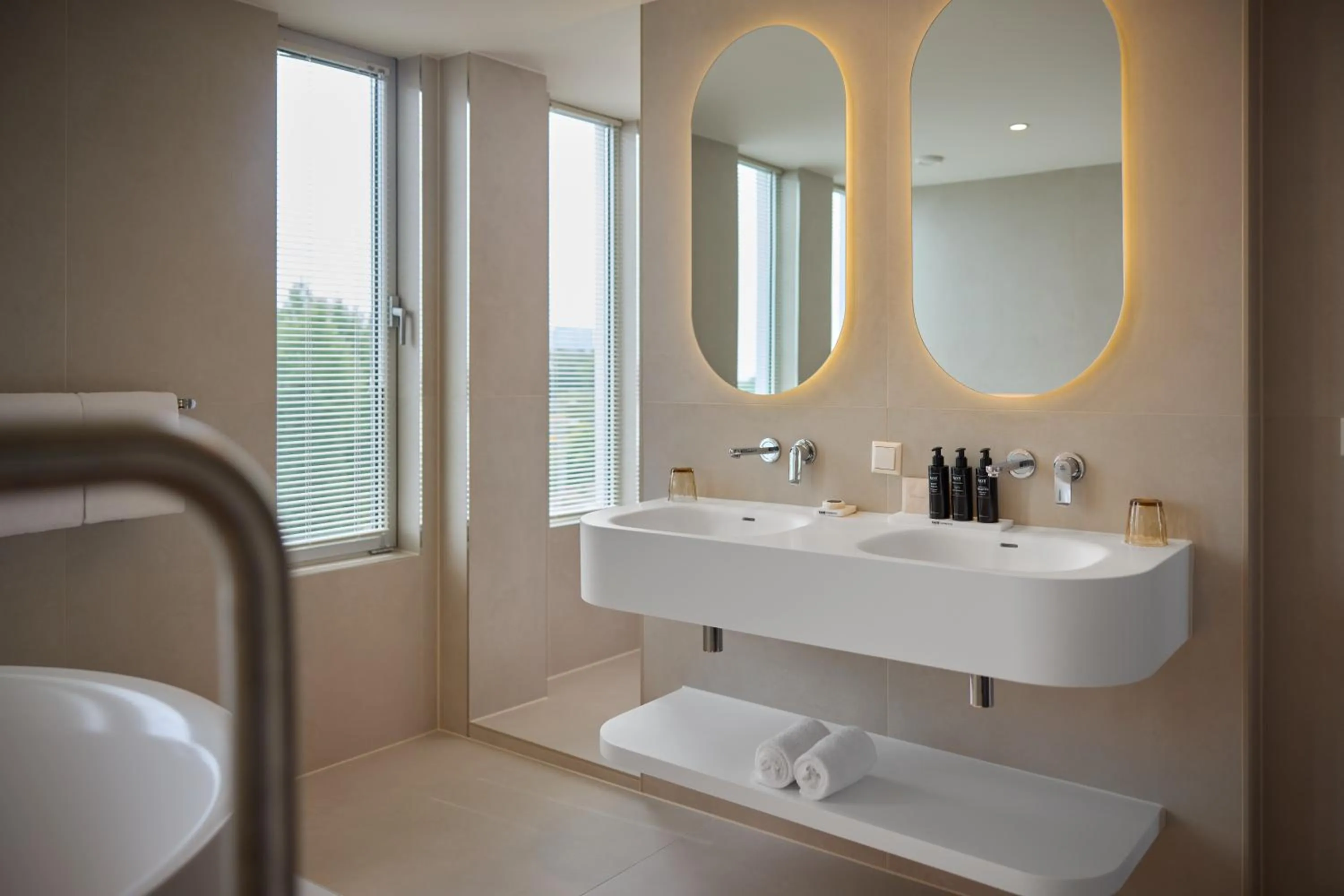 Bathroom in WestCord Art Hotel Amsterdam 4 stars