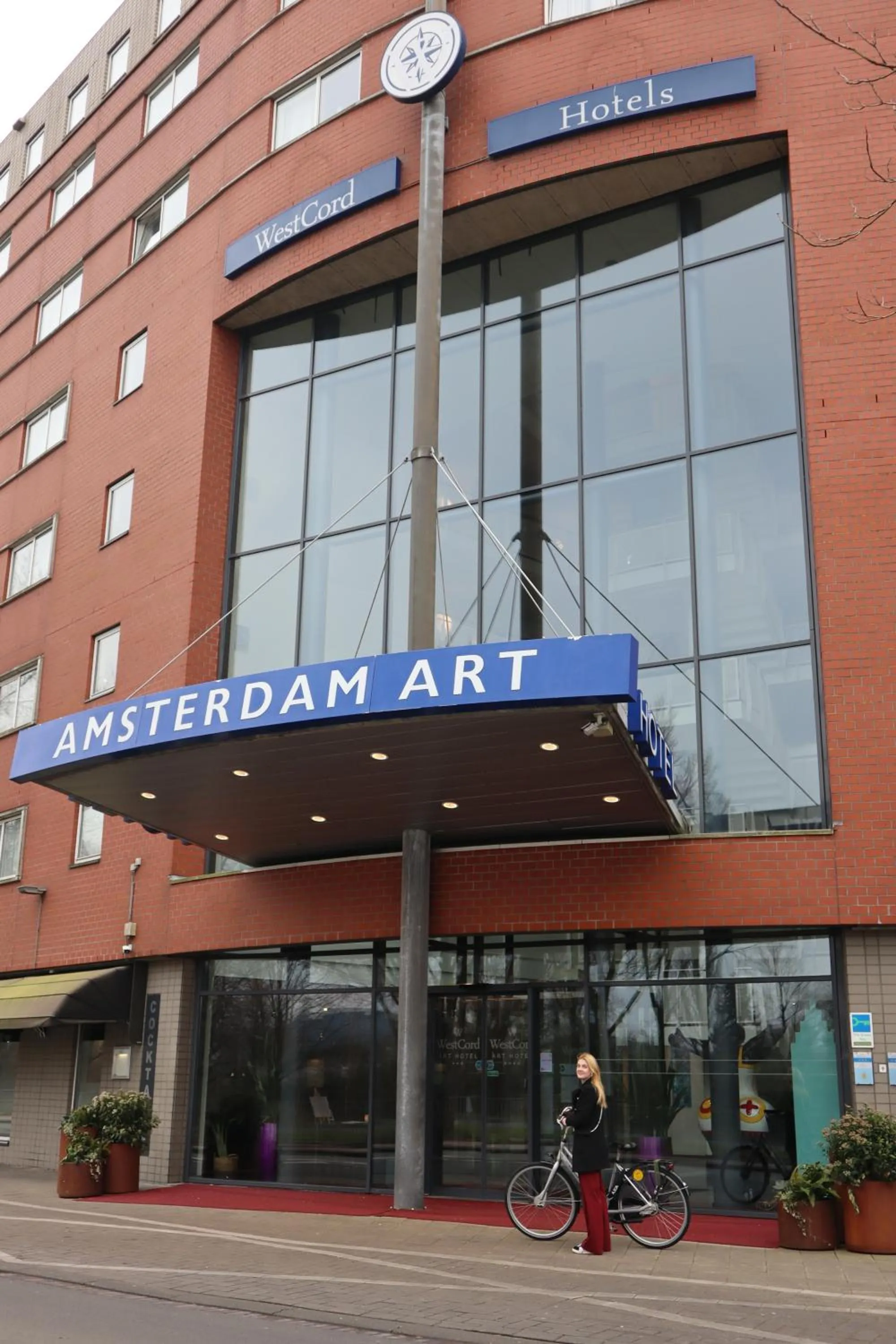 Cycling in WestCord Art Hotel Amsterdam 4 stars