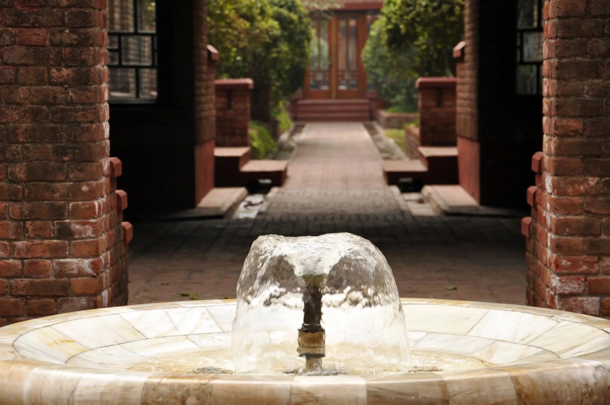 Decorative detail in Faisalabad Serena Hotel