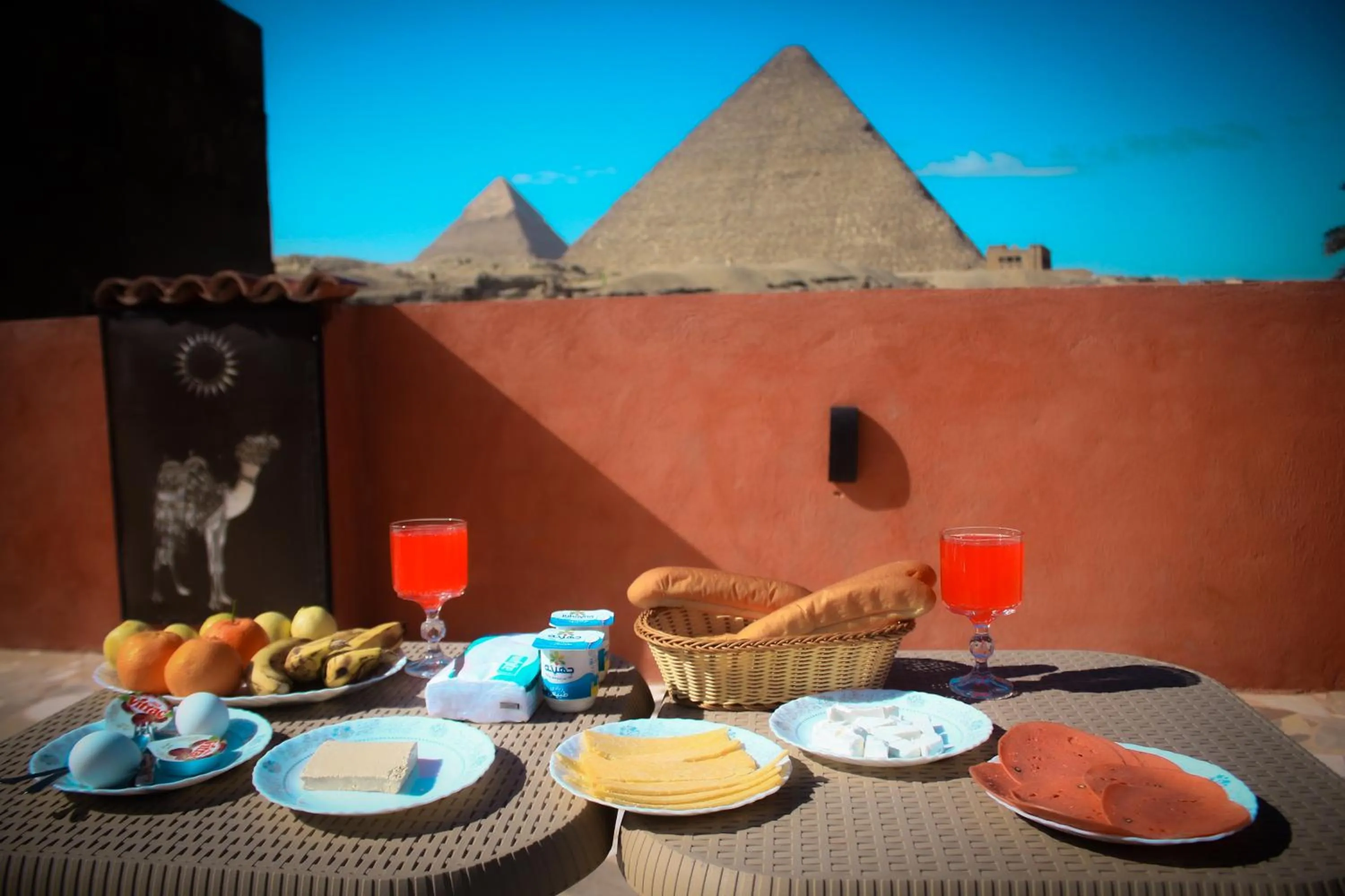 Property building in Energy Of Pyramid Hotel