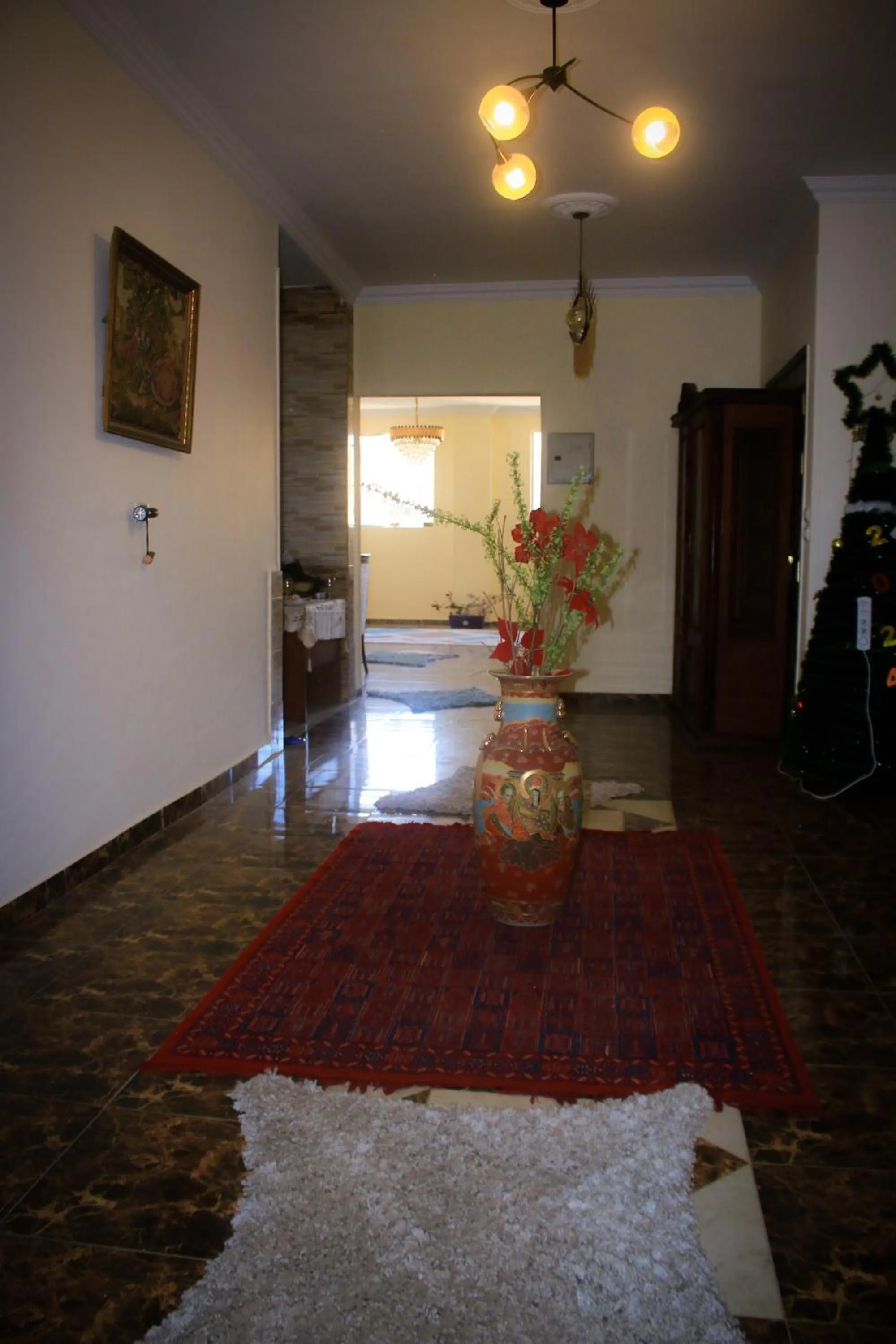 Seating area, Bed in Energy Of Pyramid Hotel
