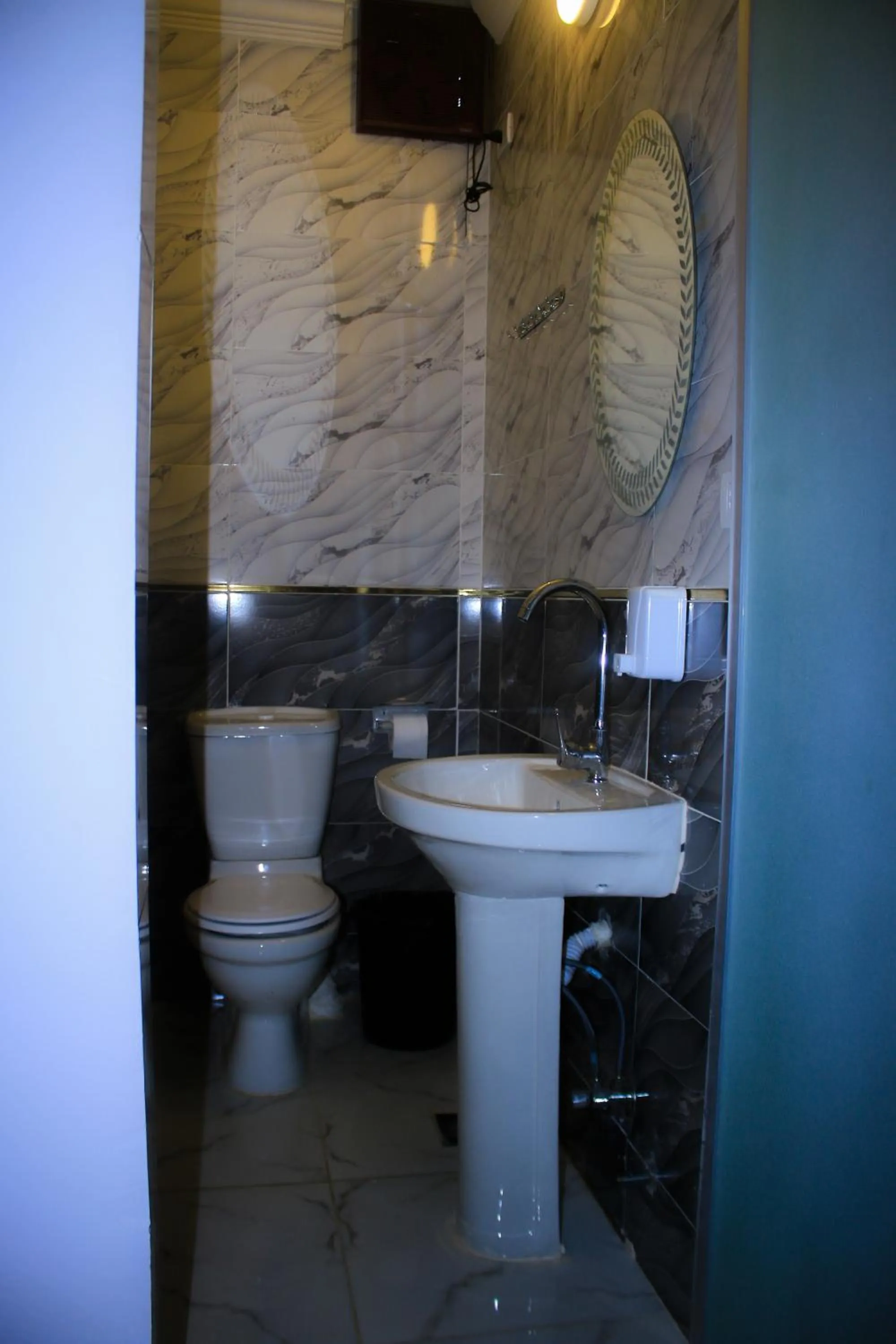 Bathroom in Energy Of Pyramid Hotel