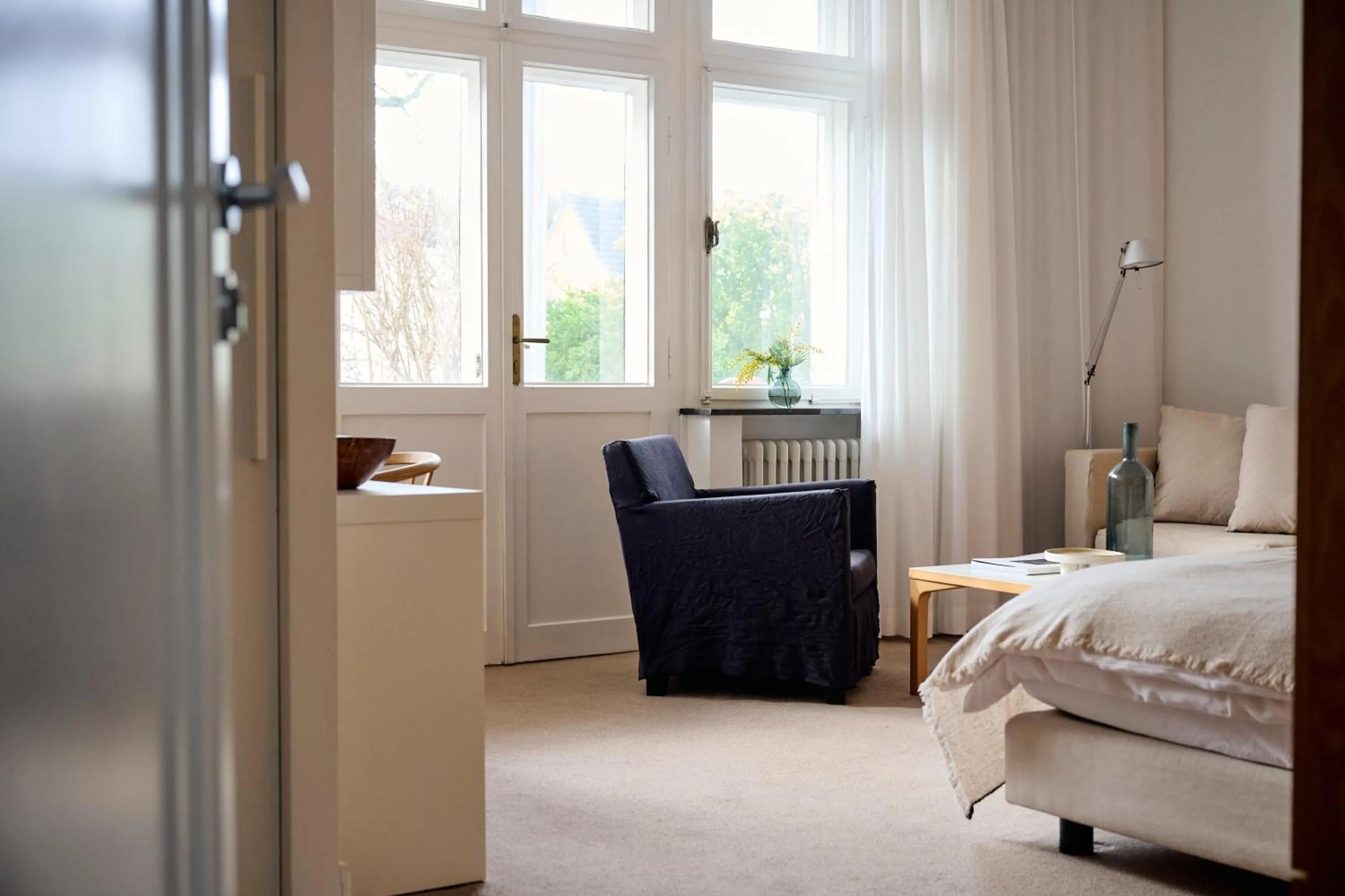 Photo of the whole room, Bed in Hotel Haus Norderney