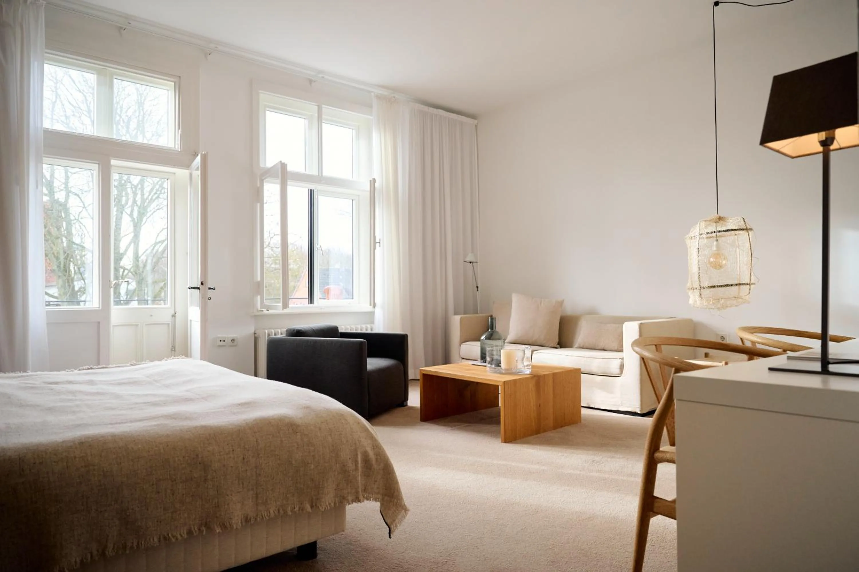 Photo of the whole room, Bed in Hotel Haus Norderney