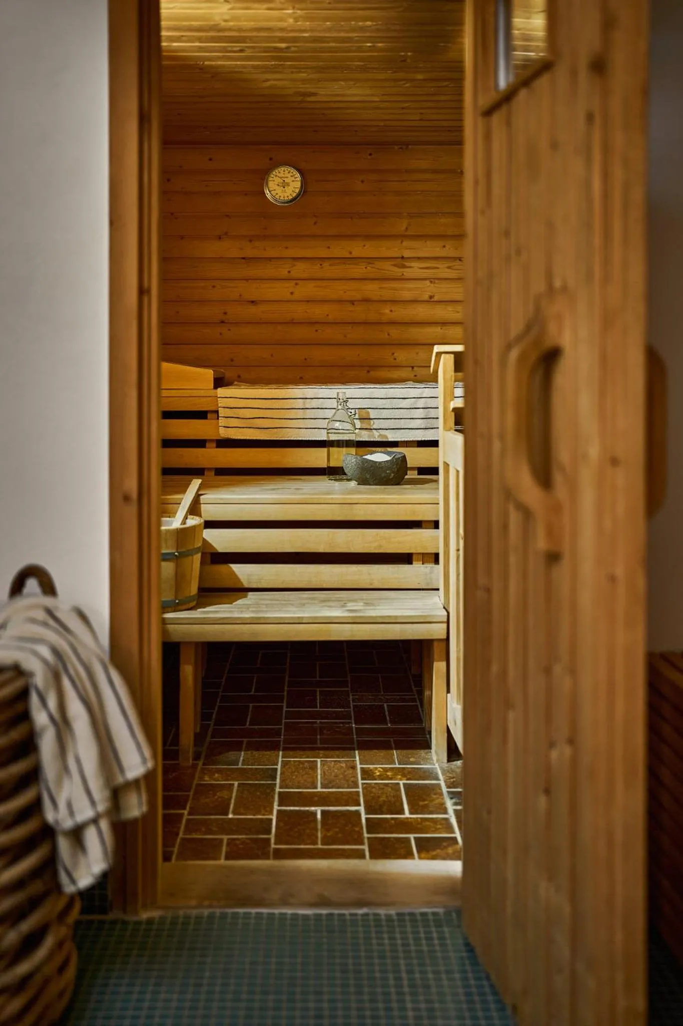 Sauna, Bed in Hotel Haus Norderney