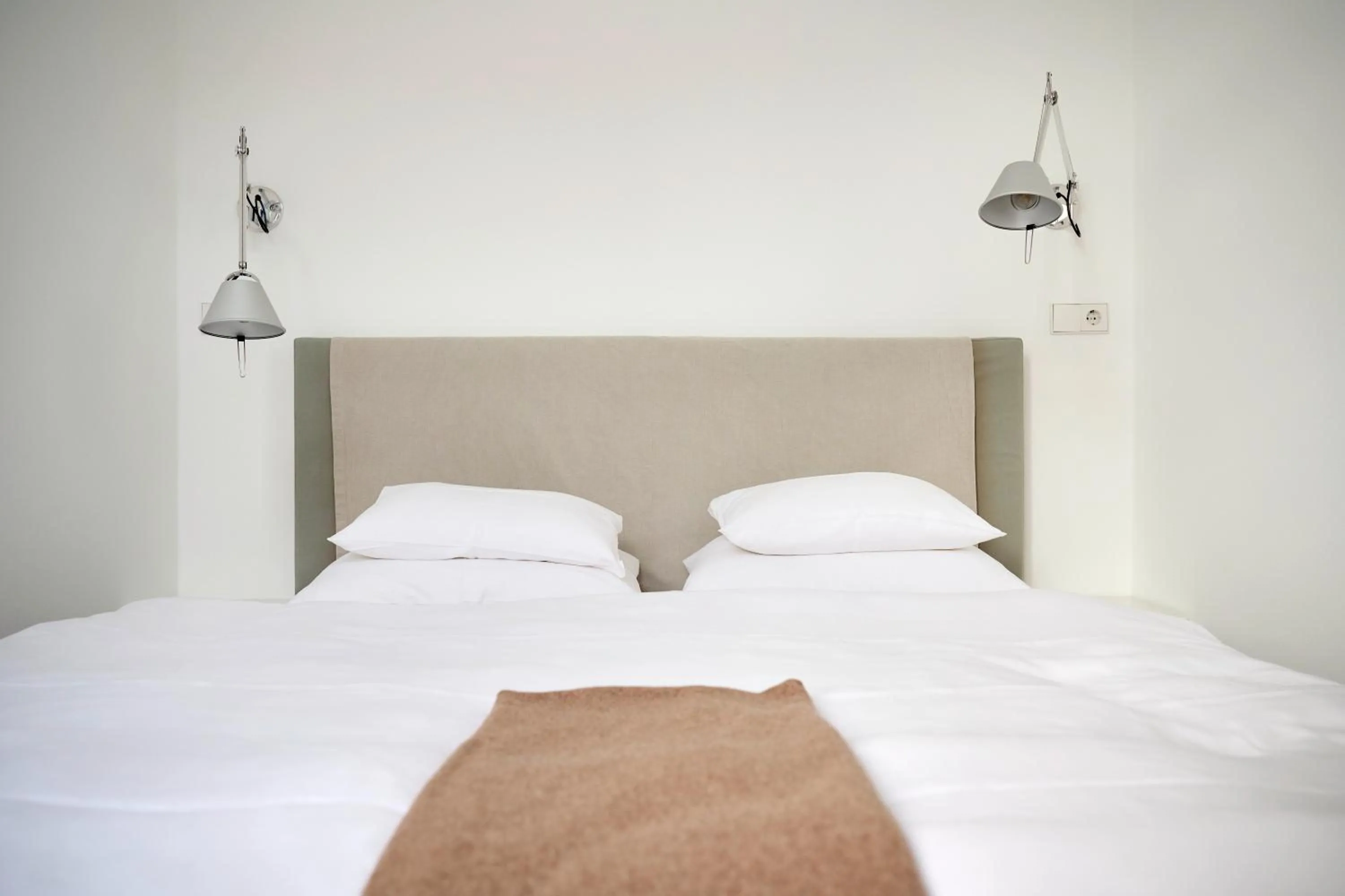 Photo of the whole room, Bed in Hotel Haus Norderney