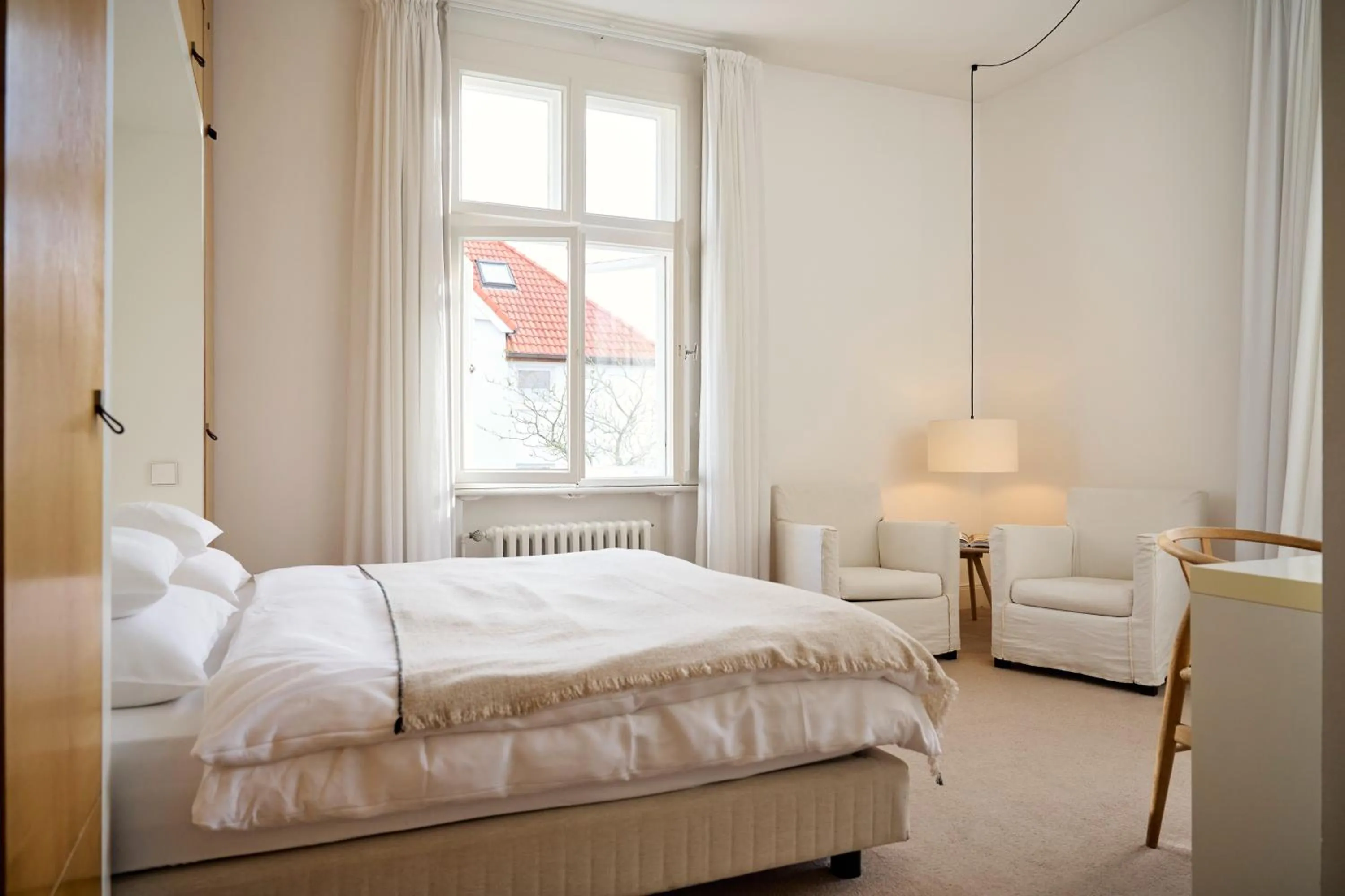 Photo of the whole room, Bed in Hotel Haus Norderney