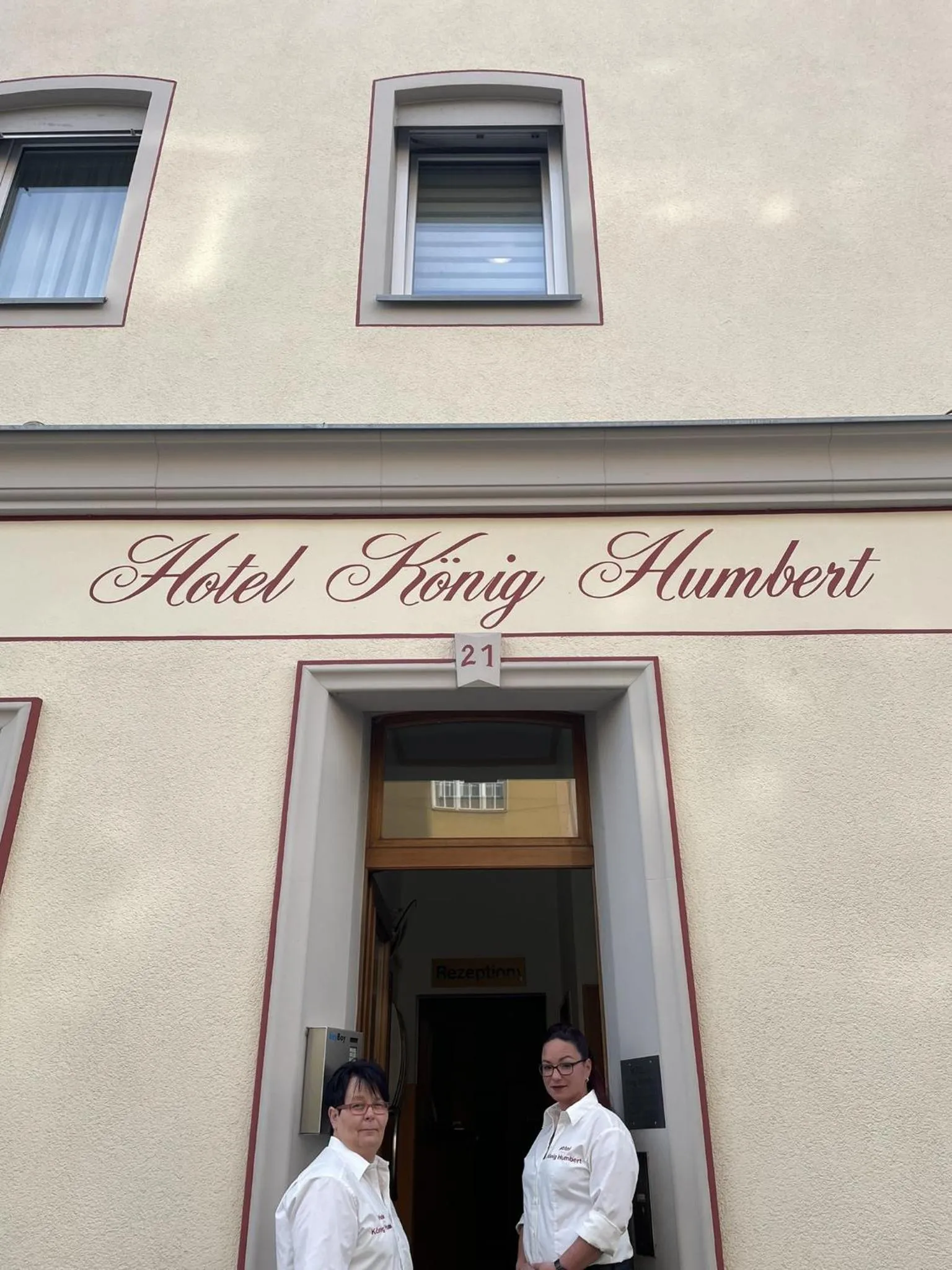 Facade/entrance in Hotel König Humbert