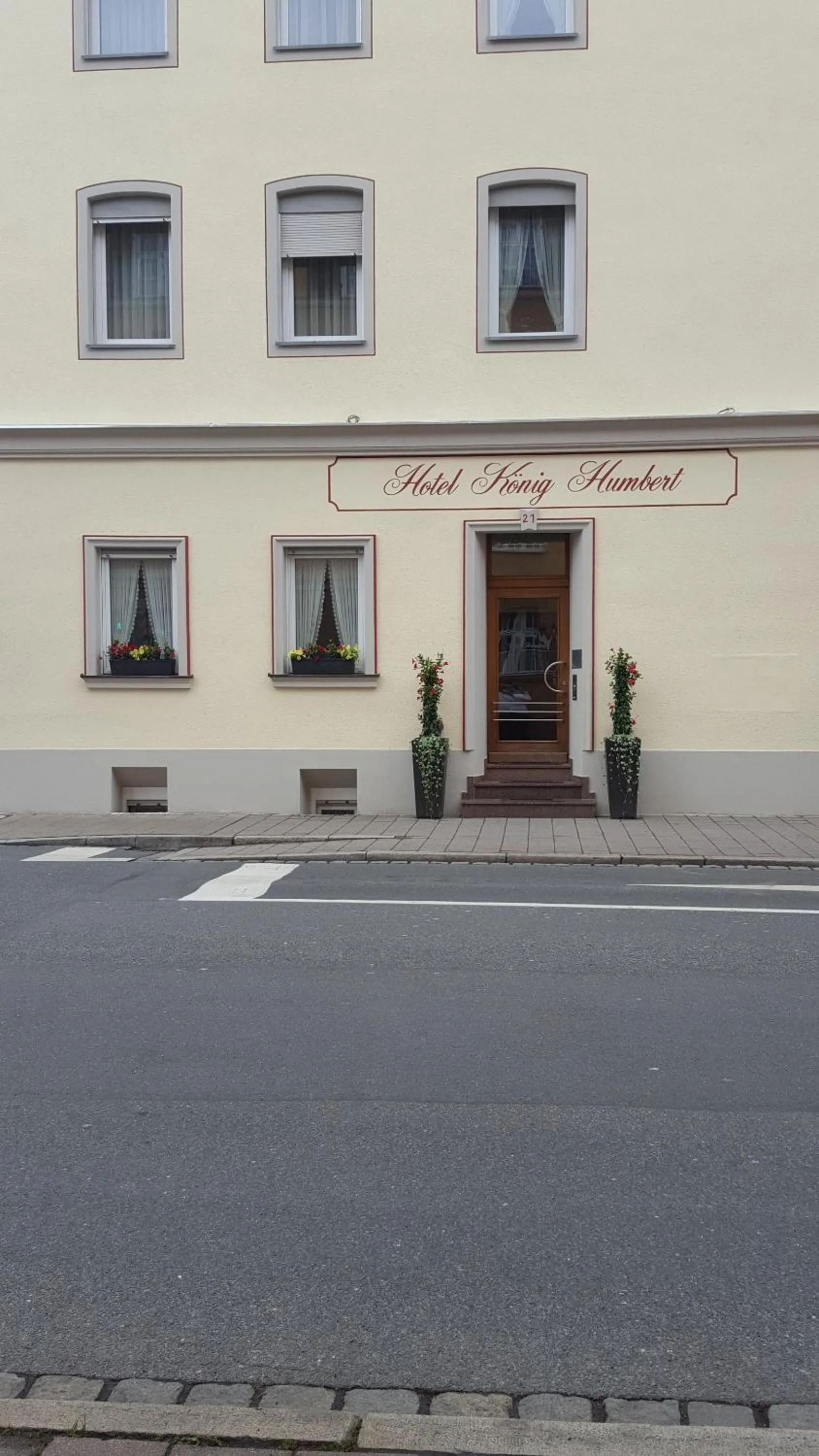 Lobby or reception in Hotel König Humbert