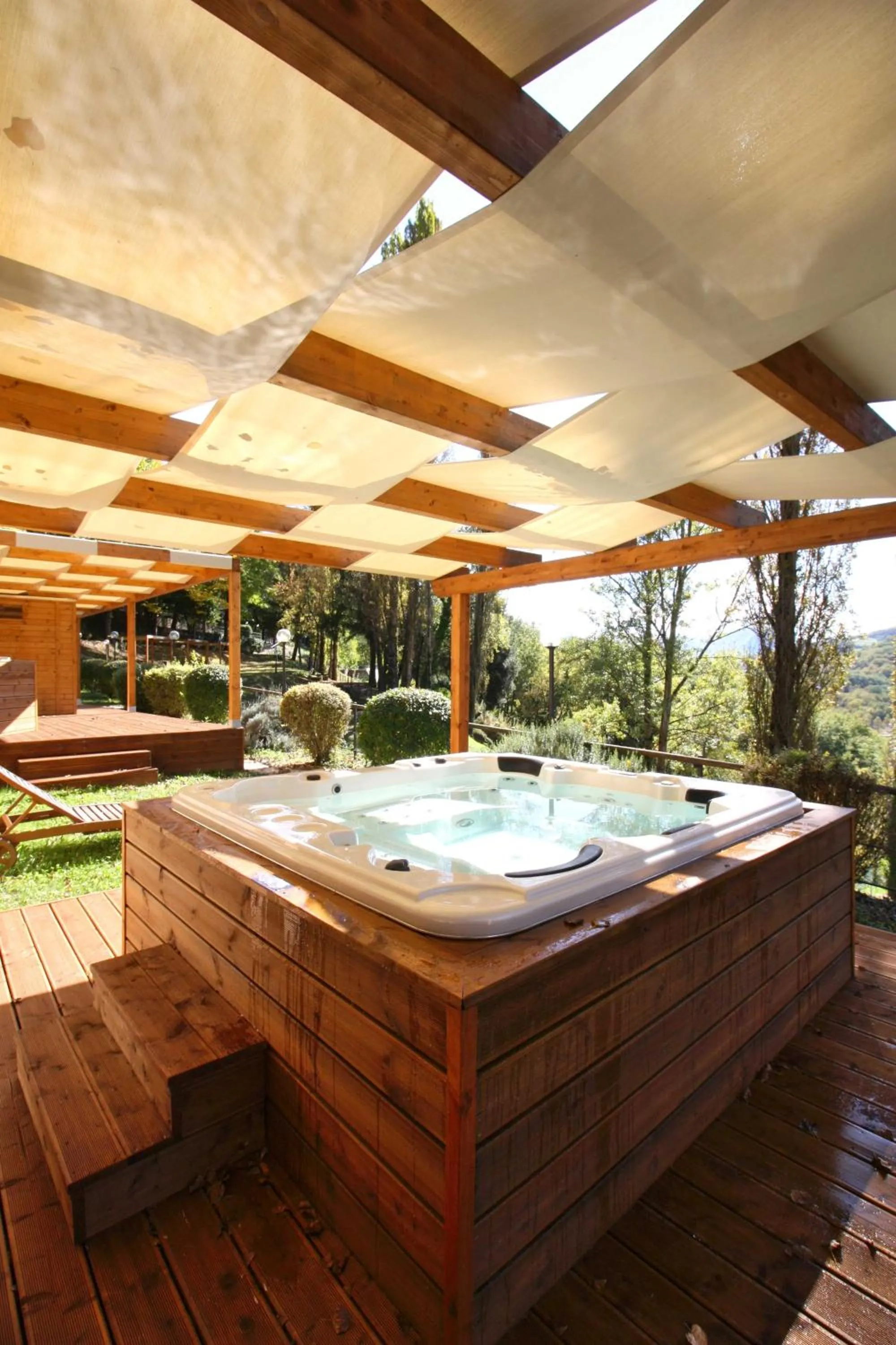 Hot Tub in Convento di Acqua Premula