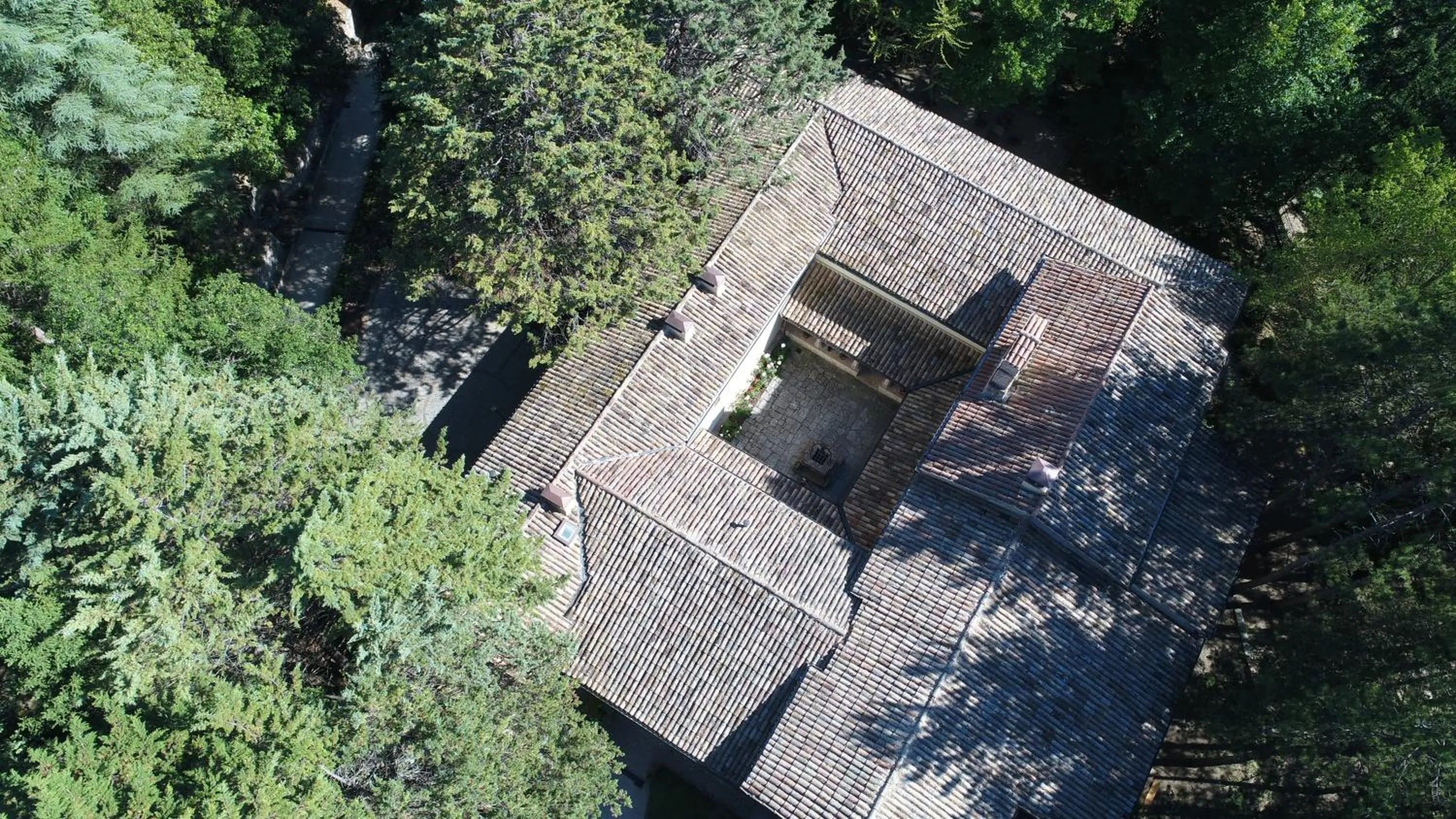 Bird's eye view in Convento di Acqua Premula