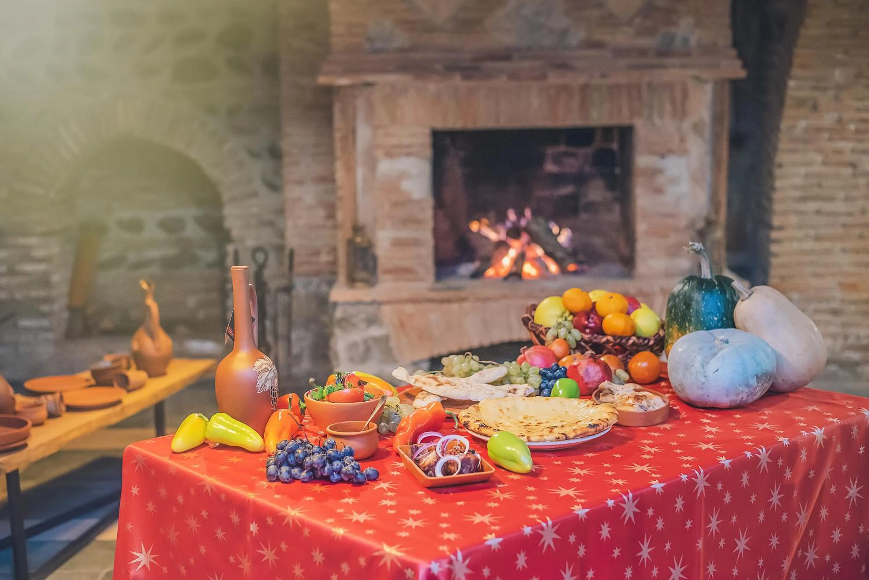 Dinner in Dzvel Ubanshi