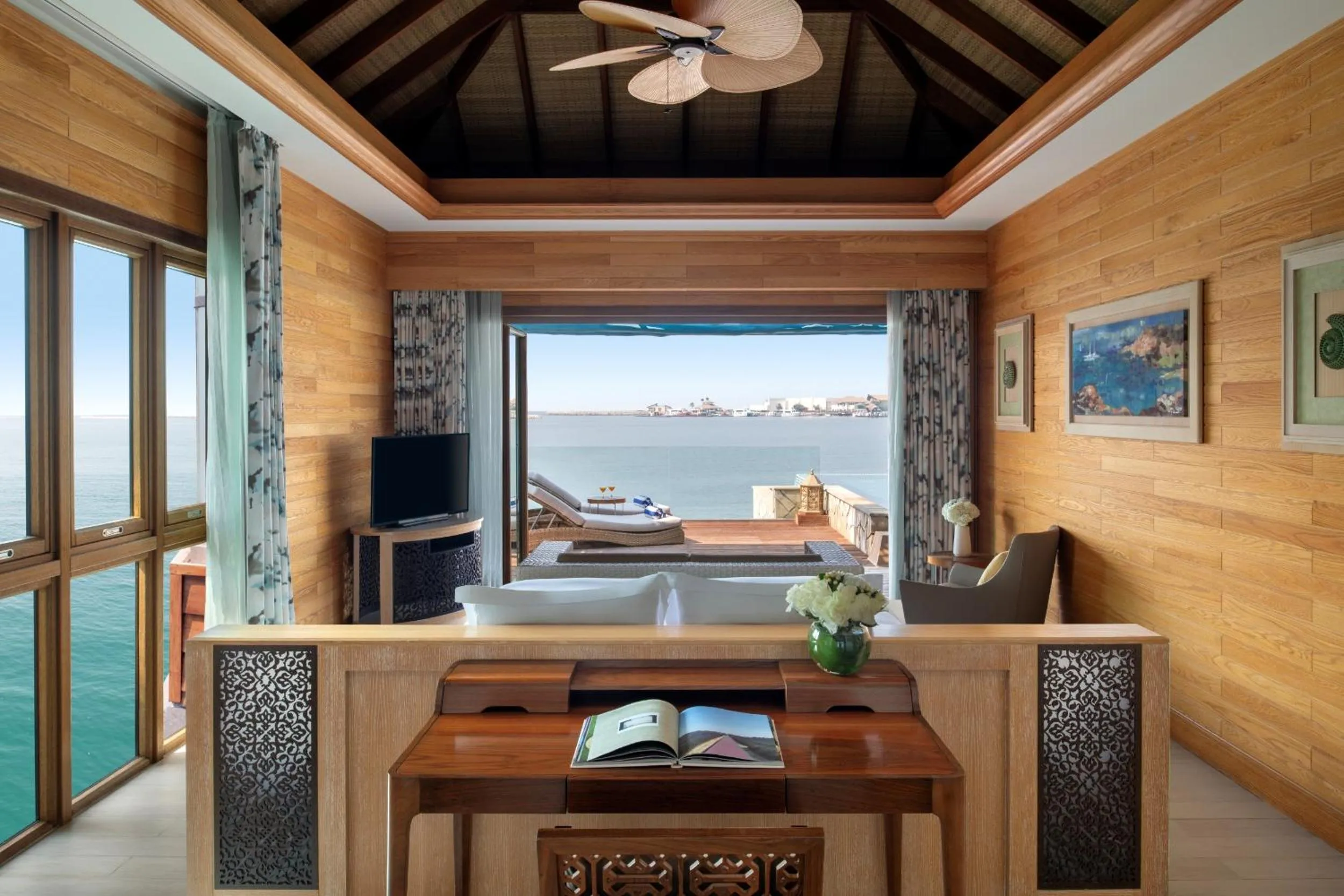 Bedroom in Banana Island Resort Doha by Anantara