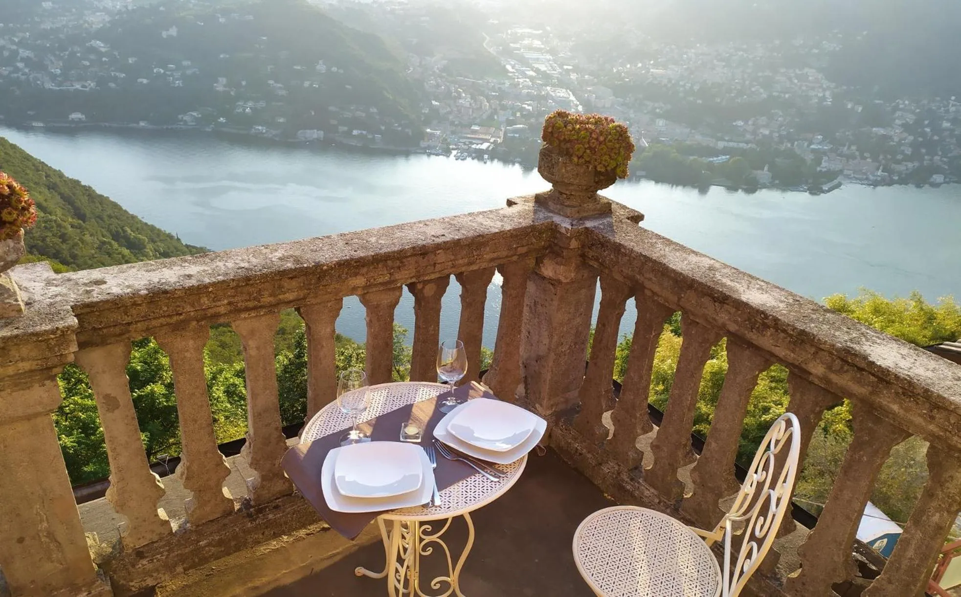 Balcony/Terrace in B&B Il Balcone sul Lago