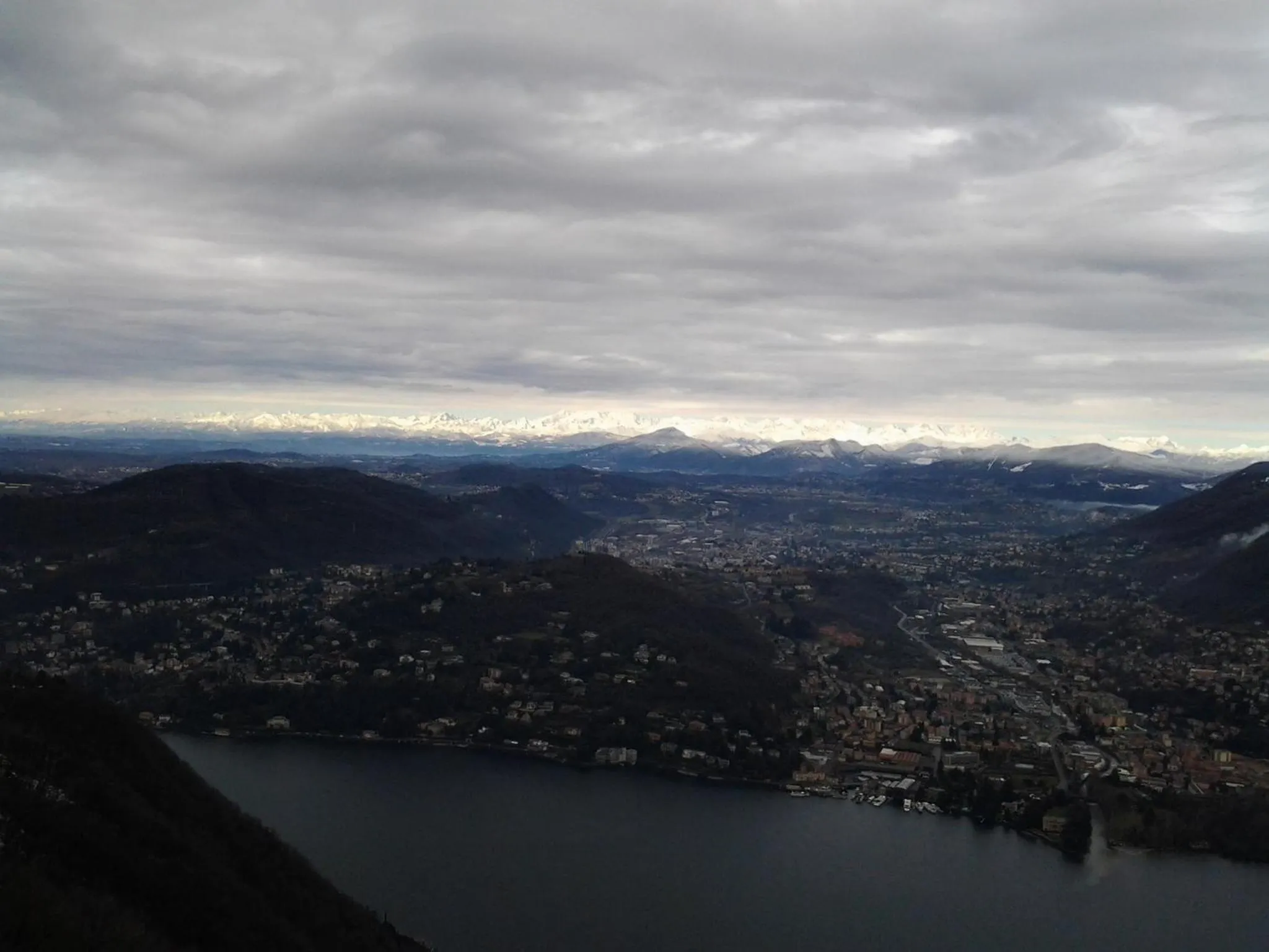 Natural landscape in B&B Il Balcone sul Lago