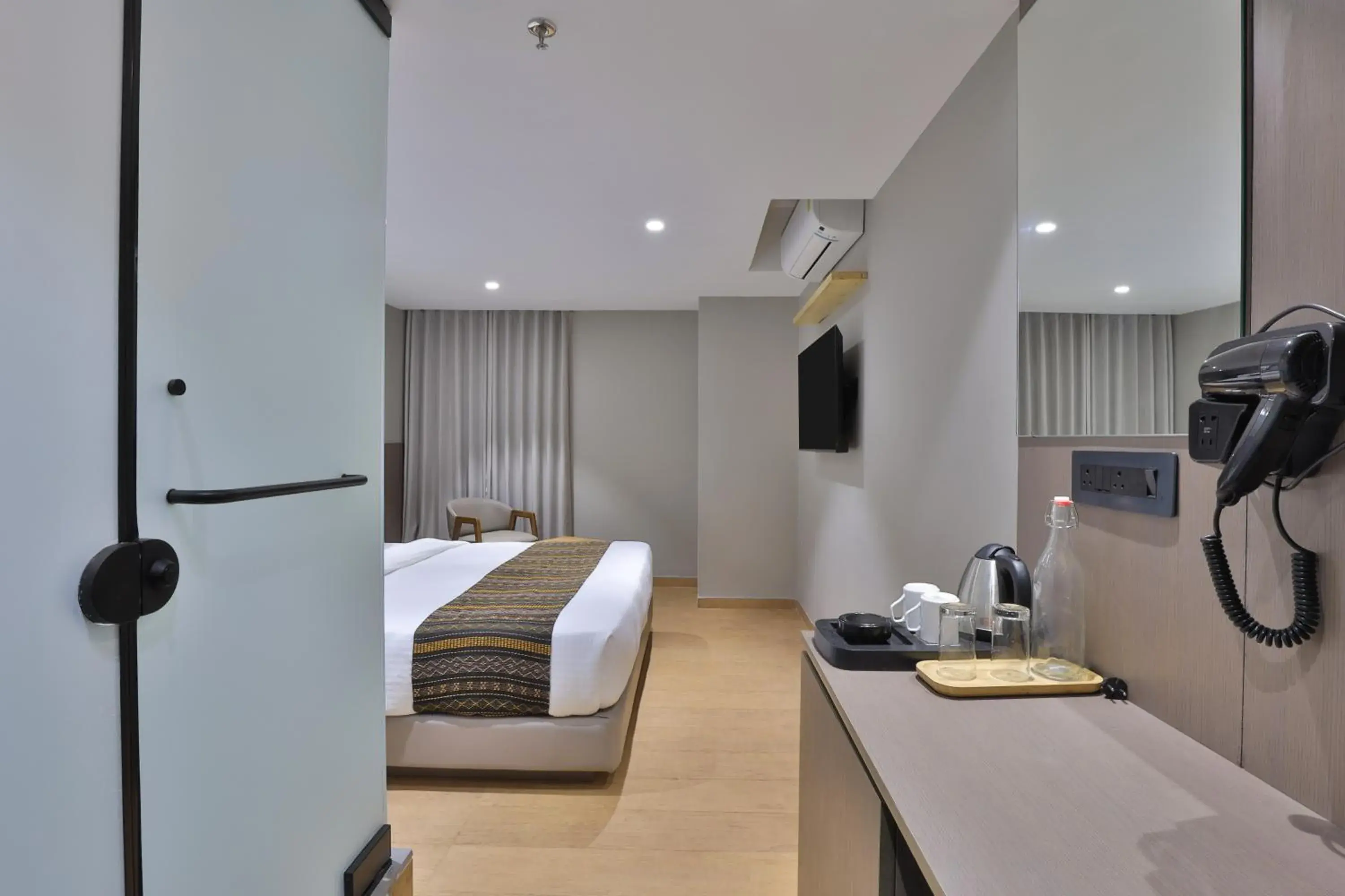 View (from property/room), Bed in Hotel Shivashish View (from property/room), Bed in Hotel Shivashish