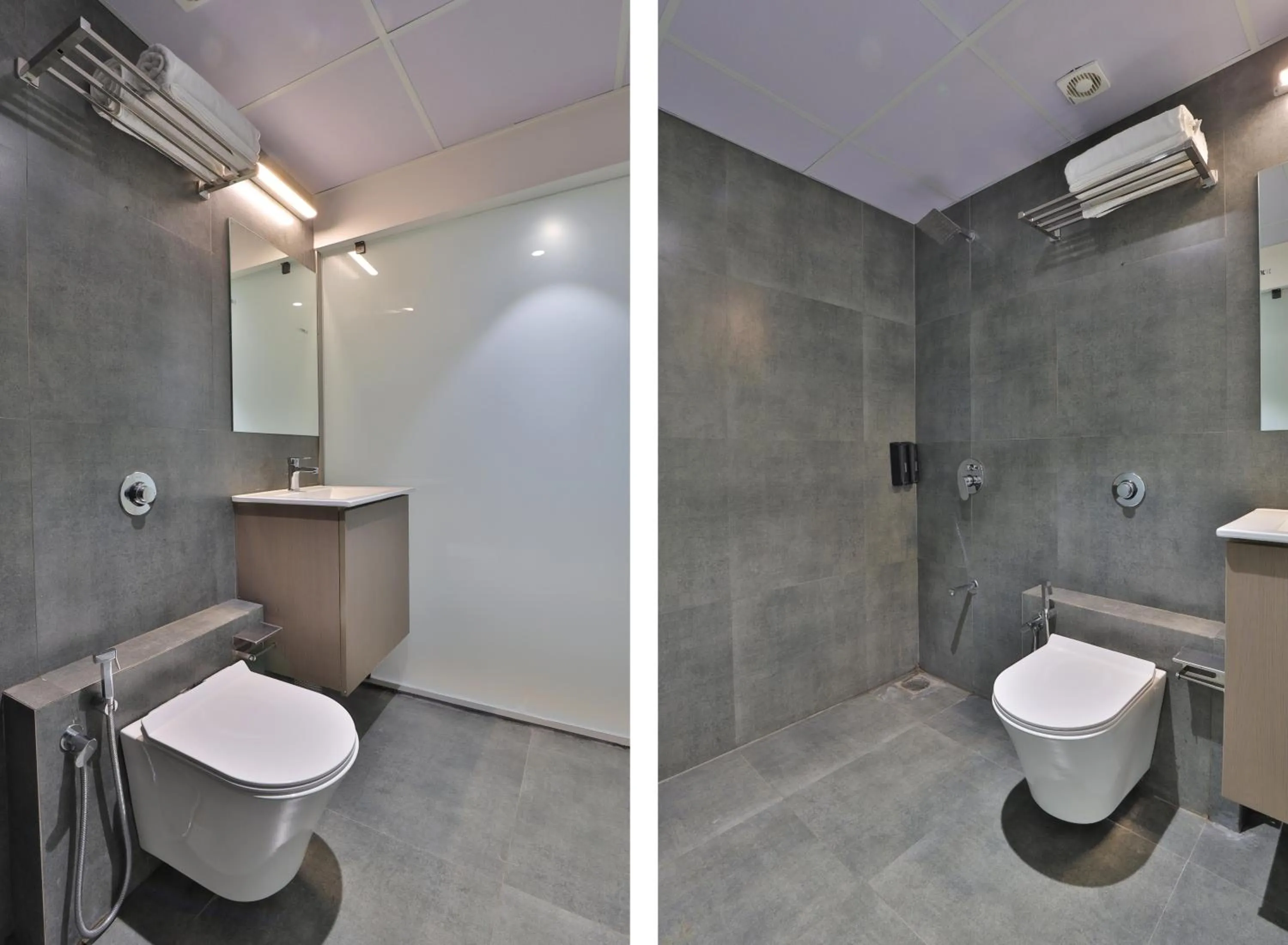 Shower in Hotel Shivashish