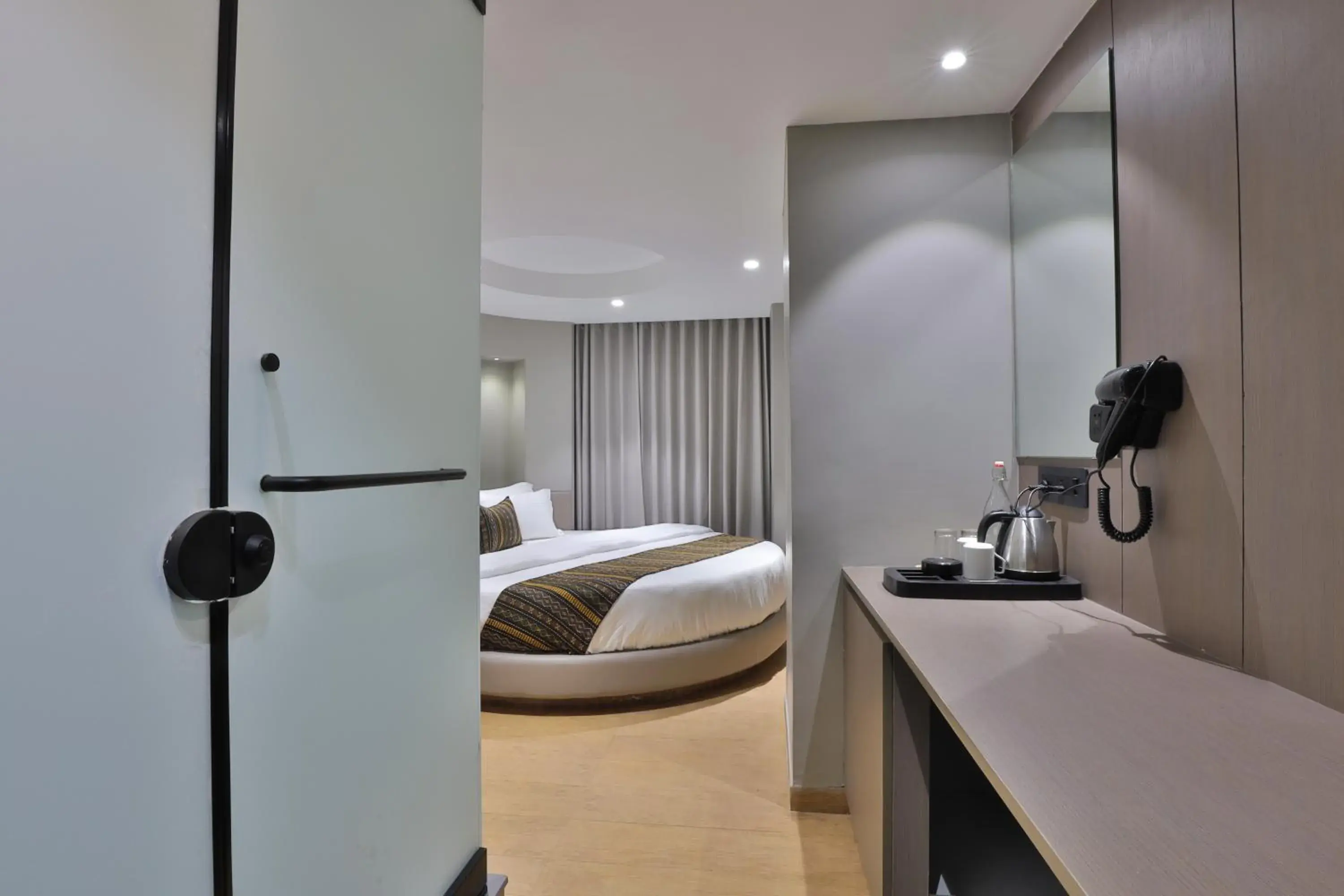 View (from property/room), Bed in Hotel Shivashish View (from property/room), Bed in Hotel Shivashish