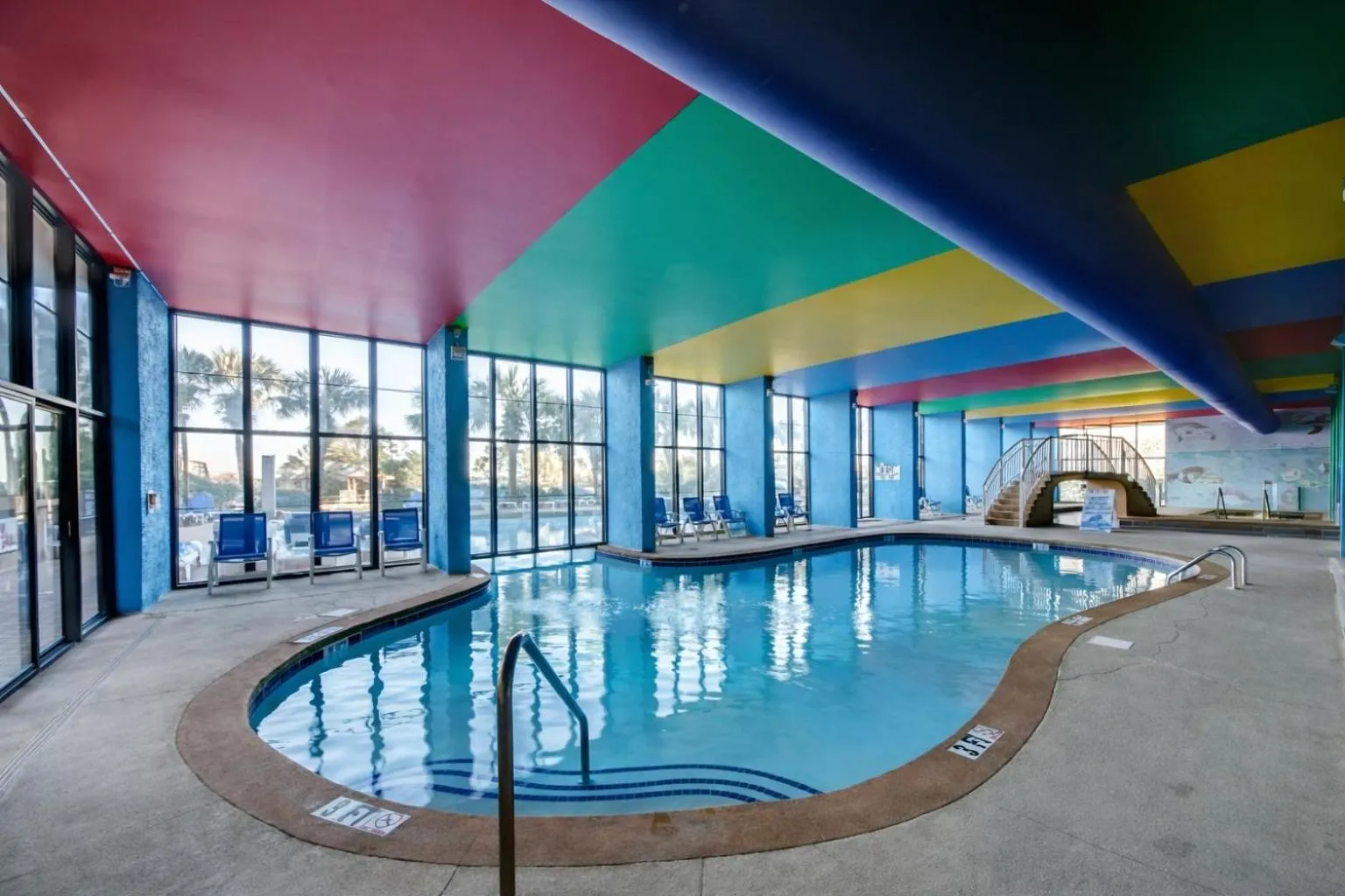 Heated Pools, Heated lazy river, 3 hot tubs-Privately owned Oceanfront renovated condo on 12th floor