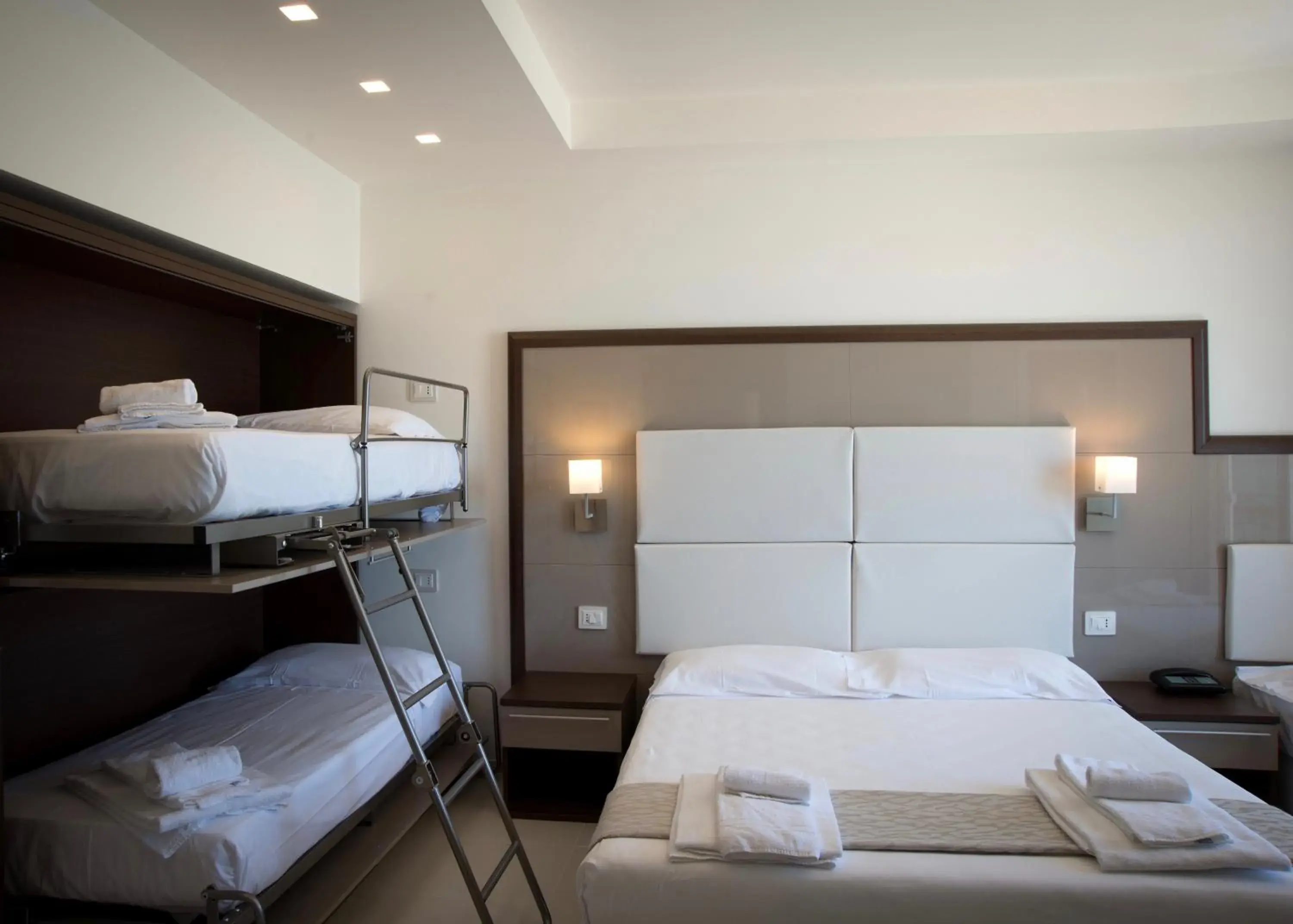 Family Room with Sea View in Hotel Baia Marina Family Room with Sea View in Hotel Baia Marina