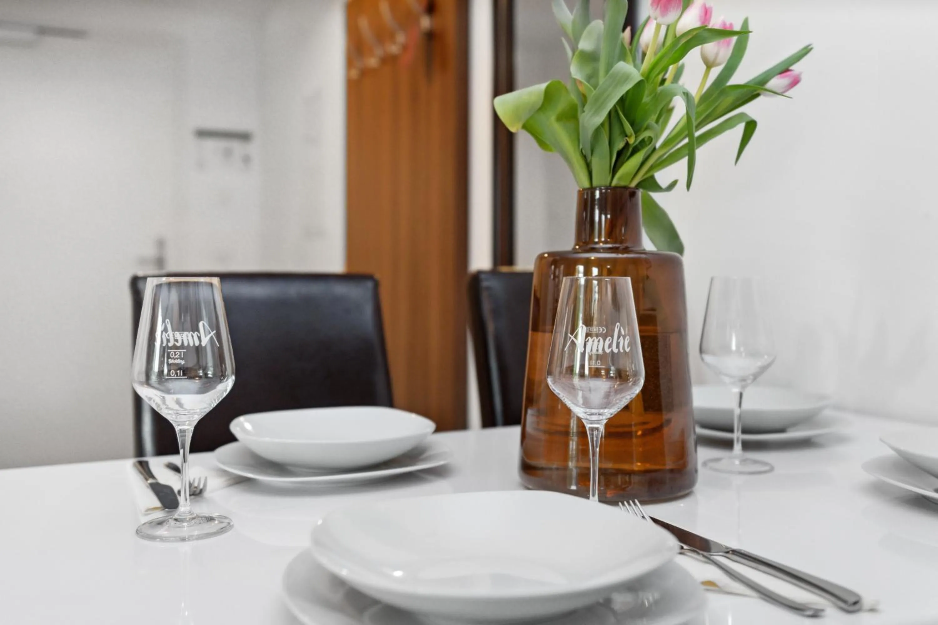 Food and drinks in Amelie chez Inez