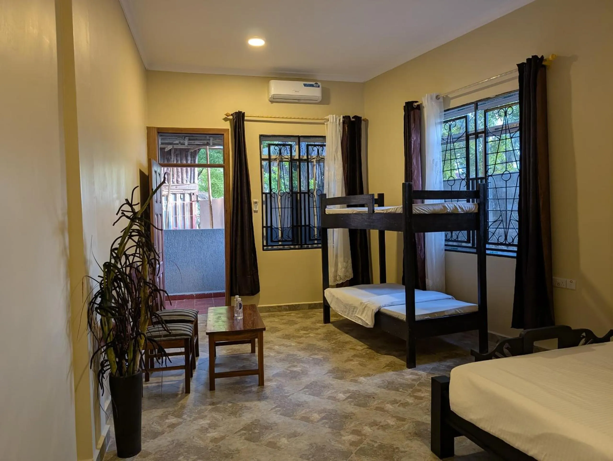 Bed in Kijiji Beach Resort