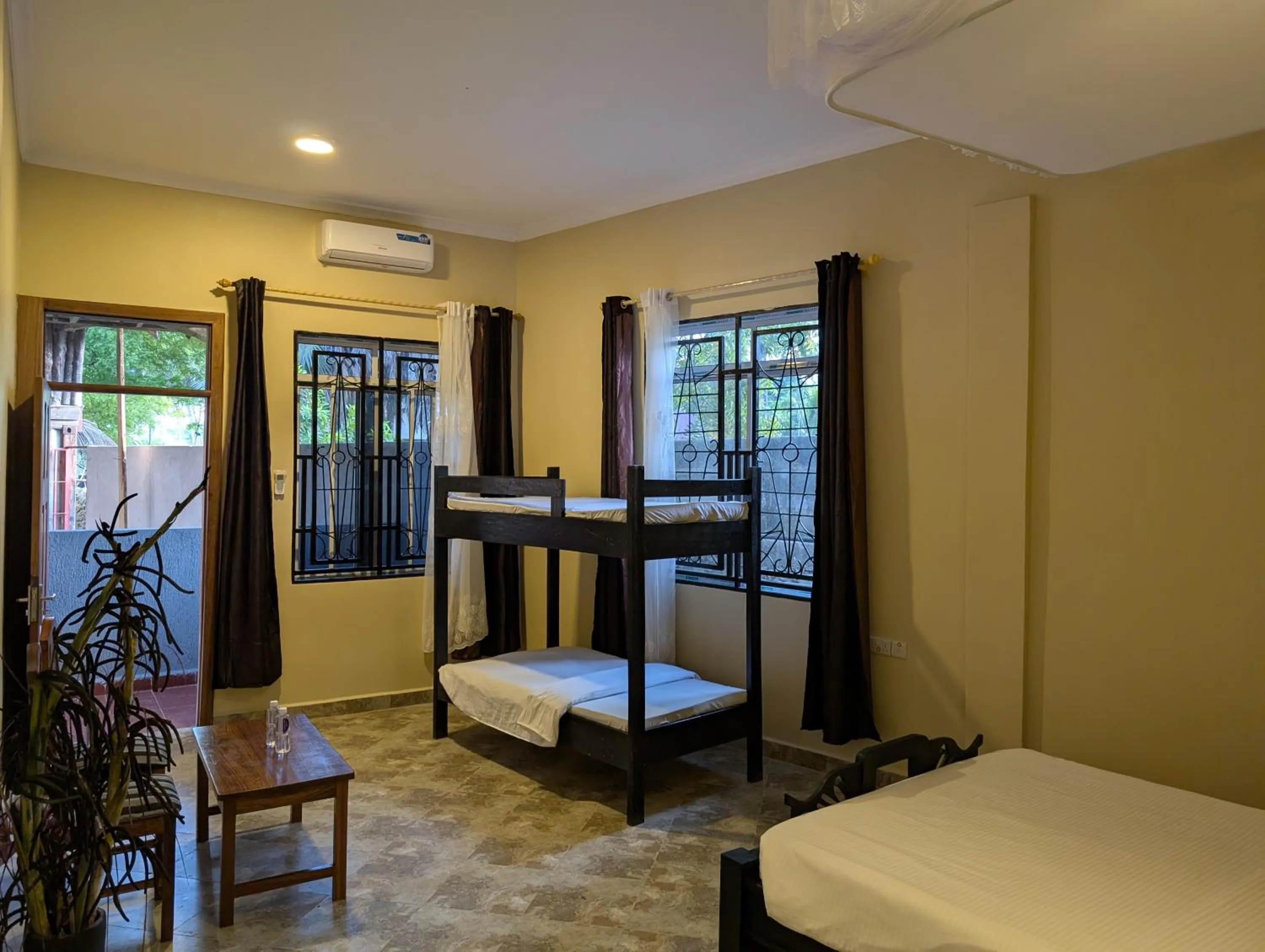 Bed in Kijiji Beach Resort