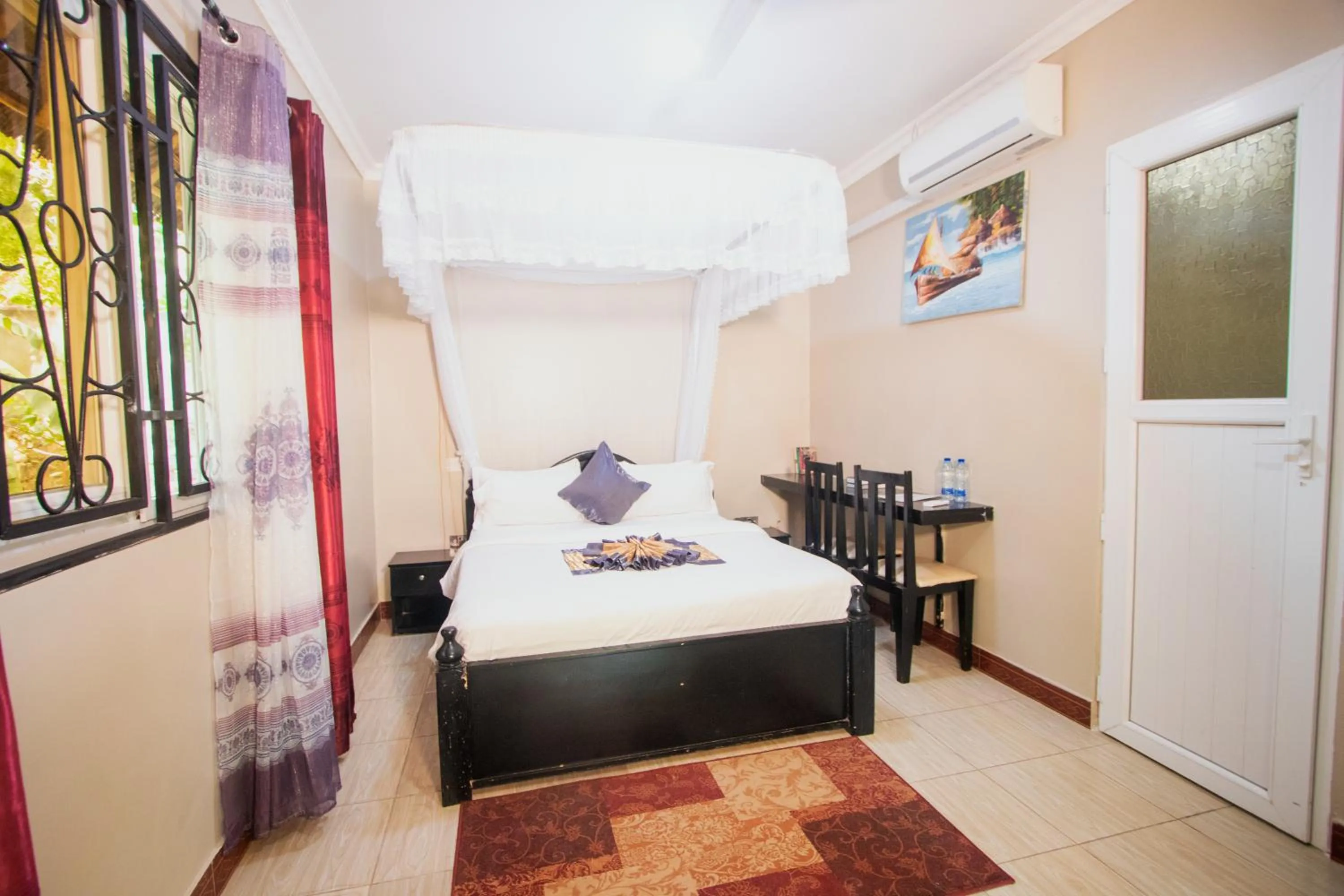 Bed in Kijiji Beach Resort