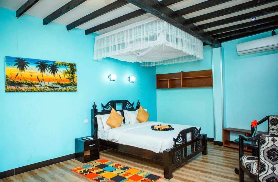 Bed in Kijiji Beach Resort