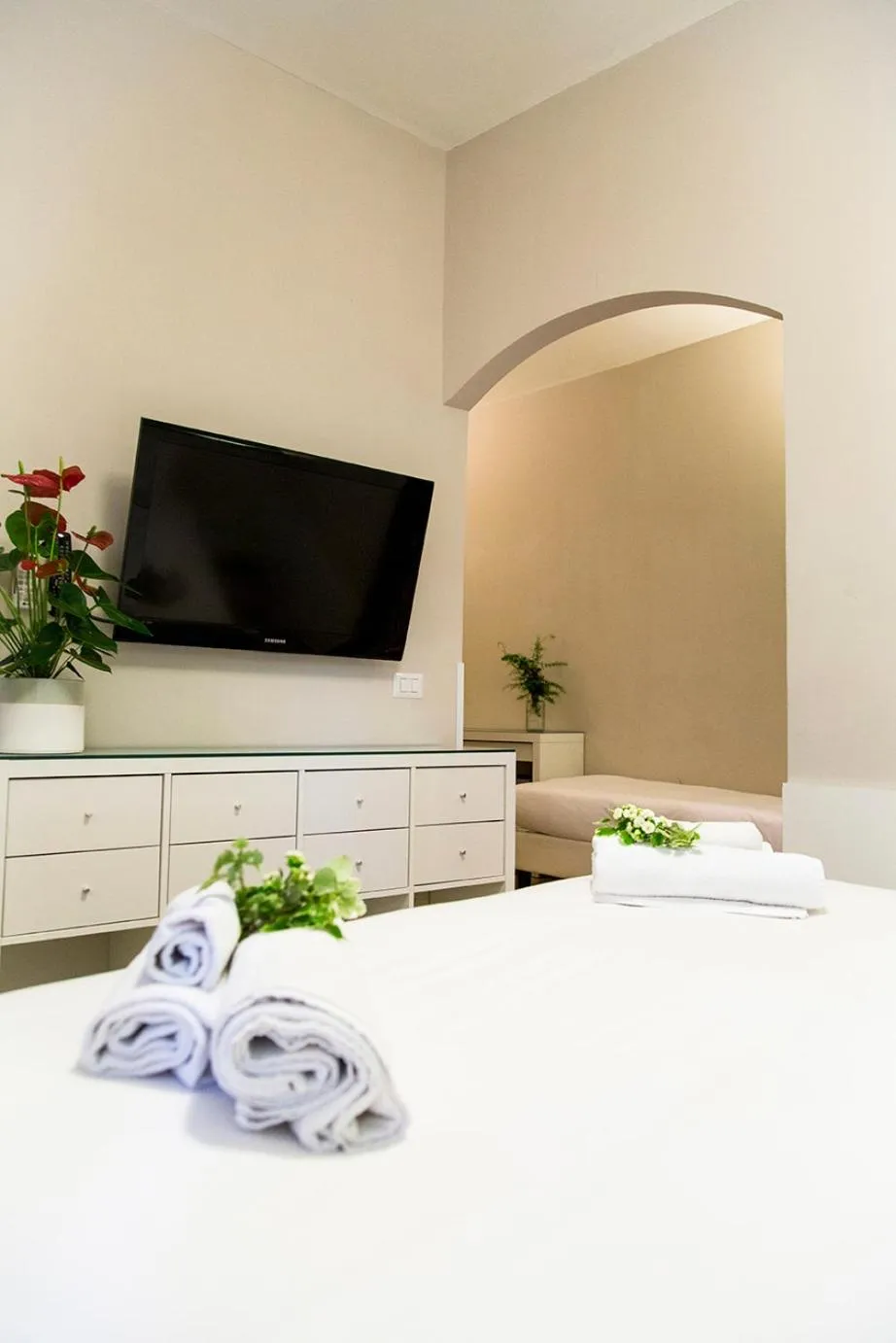 Bedroom, Bed in B&B Casetta Roma