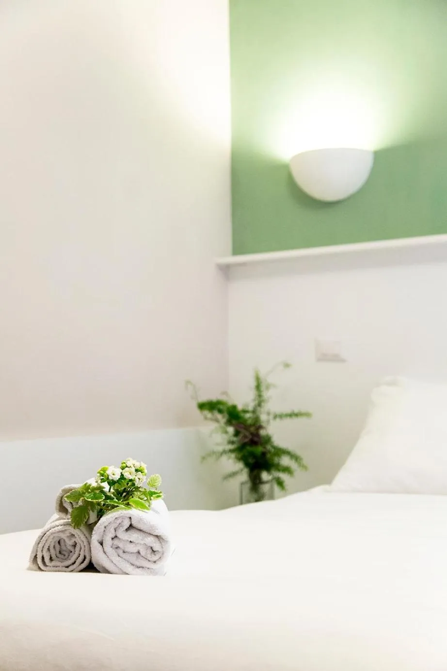 Decorative detail, Bed in B&B Casetta Roma