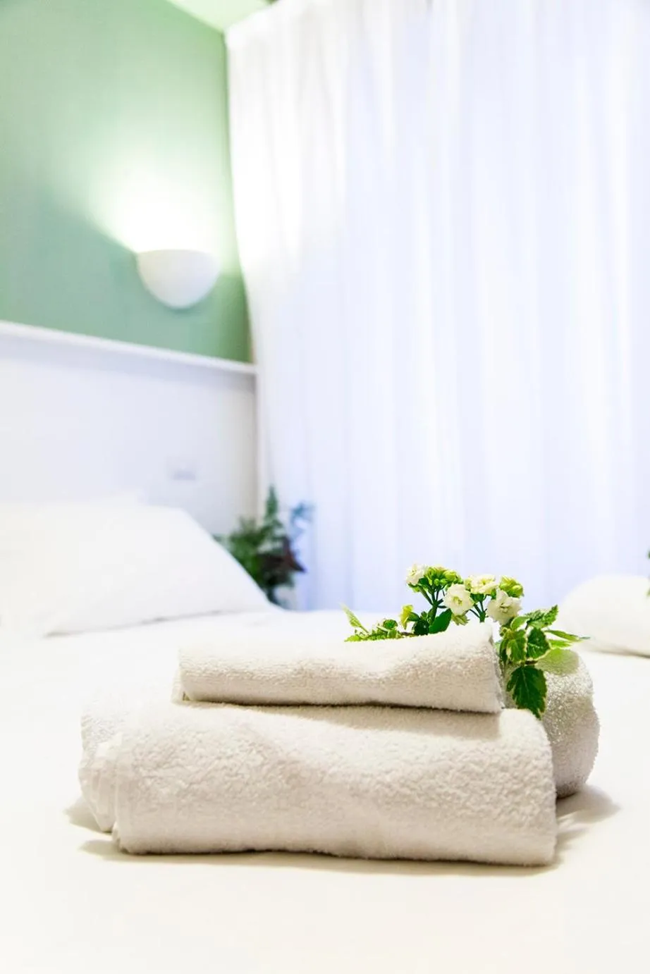 Decorative detail, Bed in B&B Casetta Roma