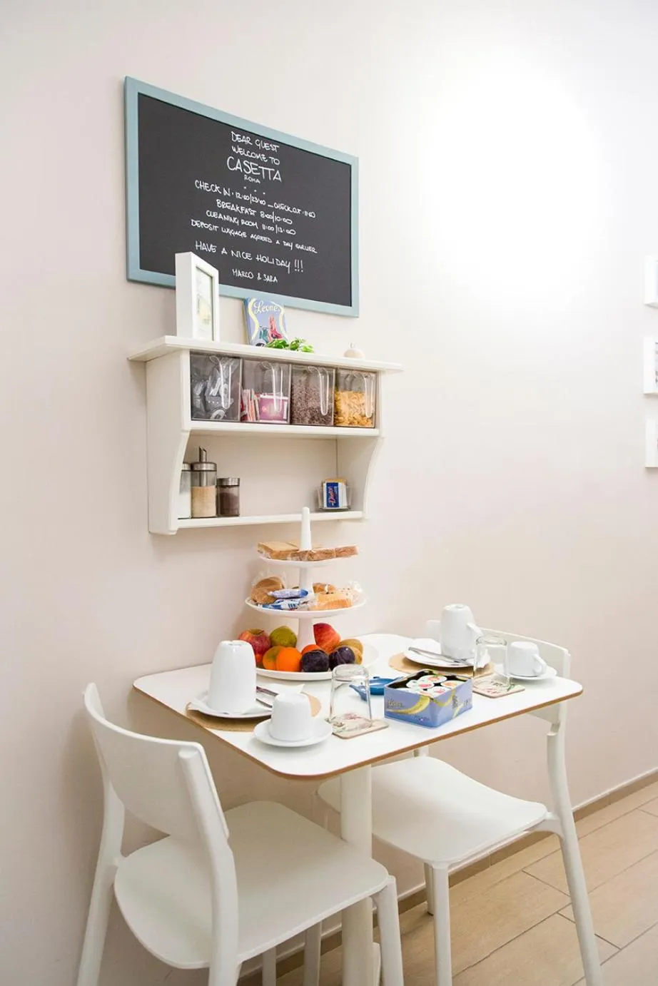 Breakfast in B&B Casetta Roma