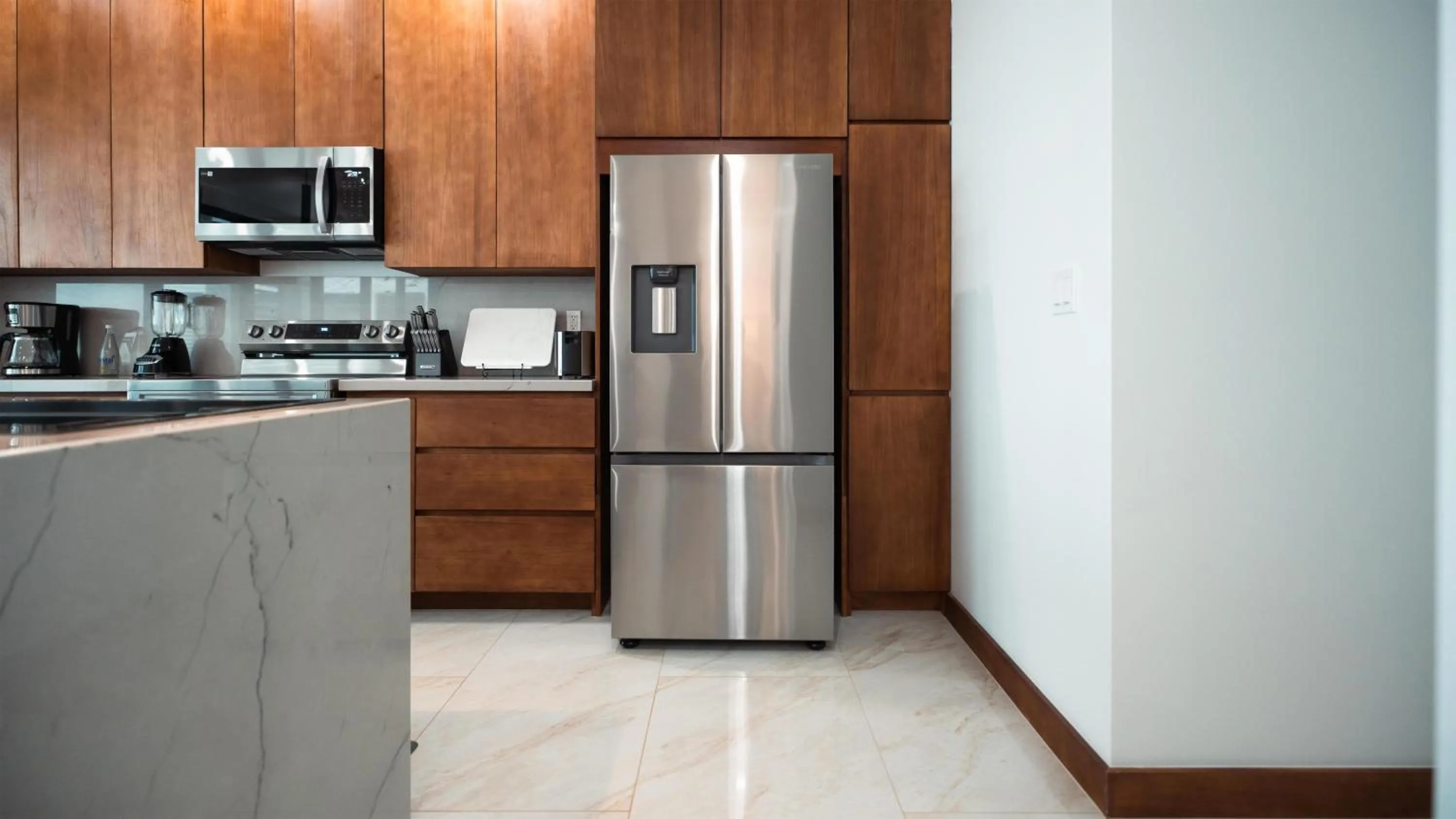 Kitchen or kitchenette in Acqua di Mare Resort