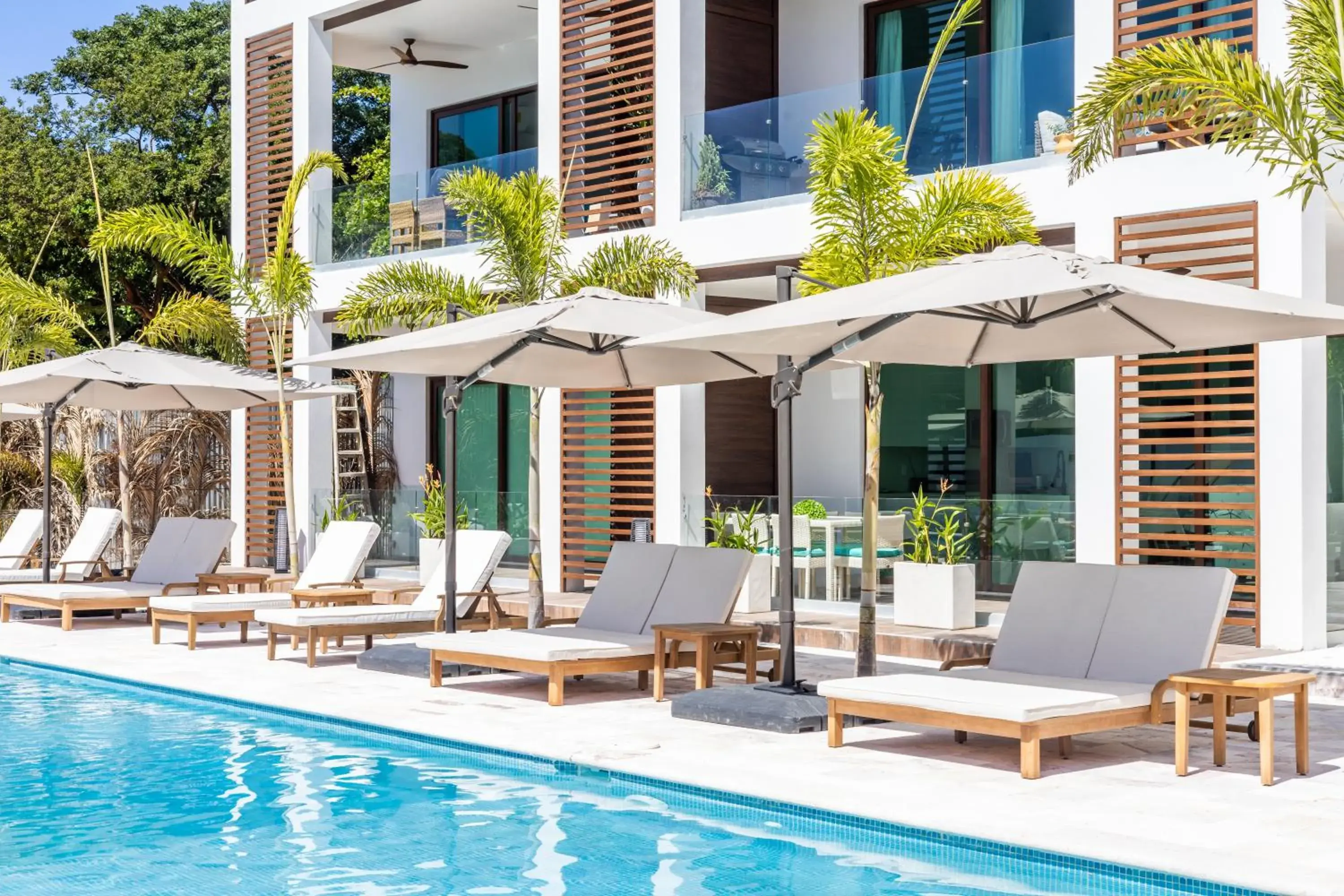 Swimming pool in Acqua di Mare Resort Swimming pool in Acqua di Mare Resort